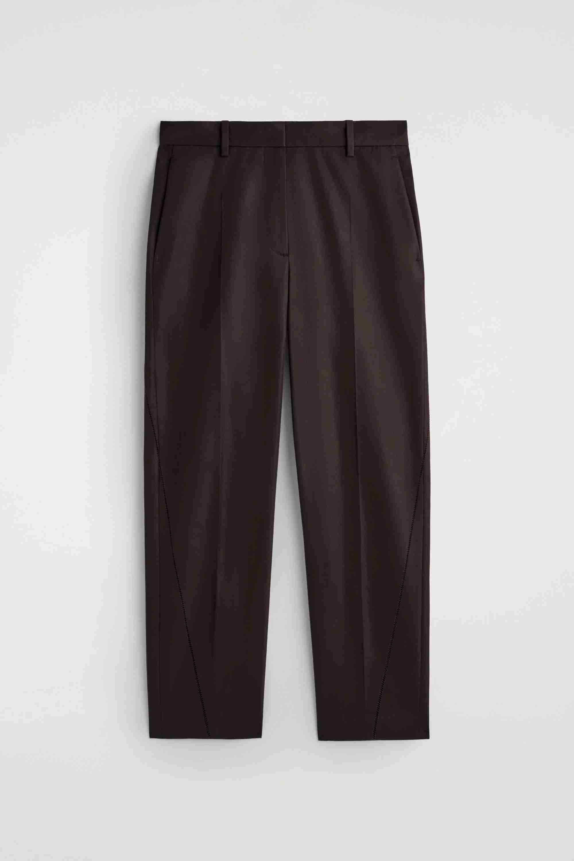 EMBROIDERED COTTON TROUSERS - 5