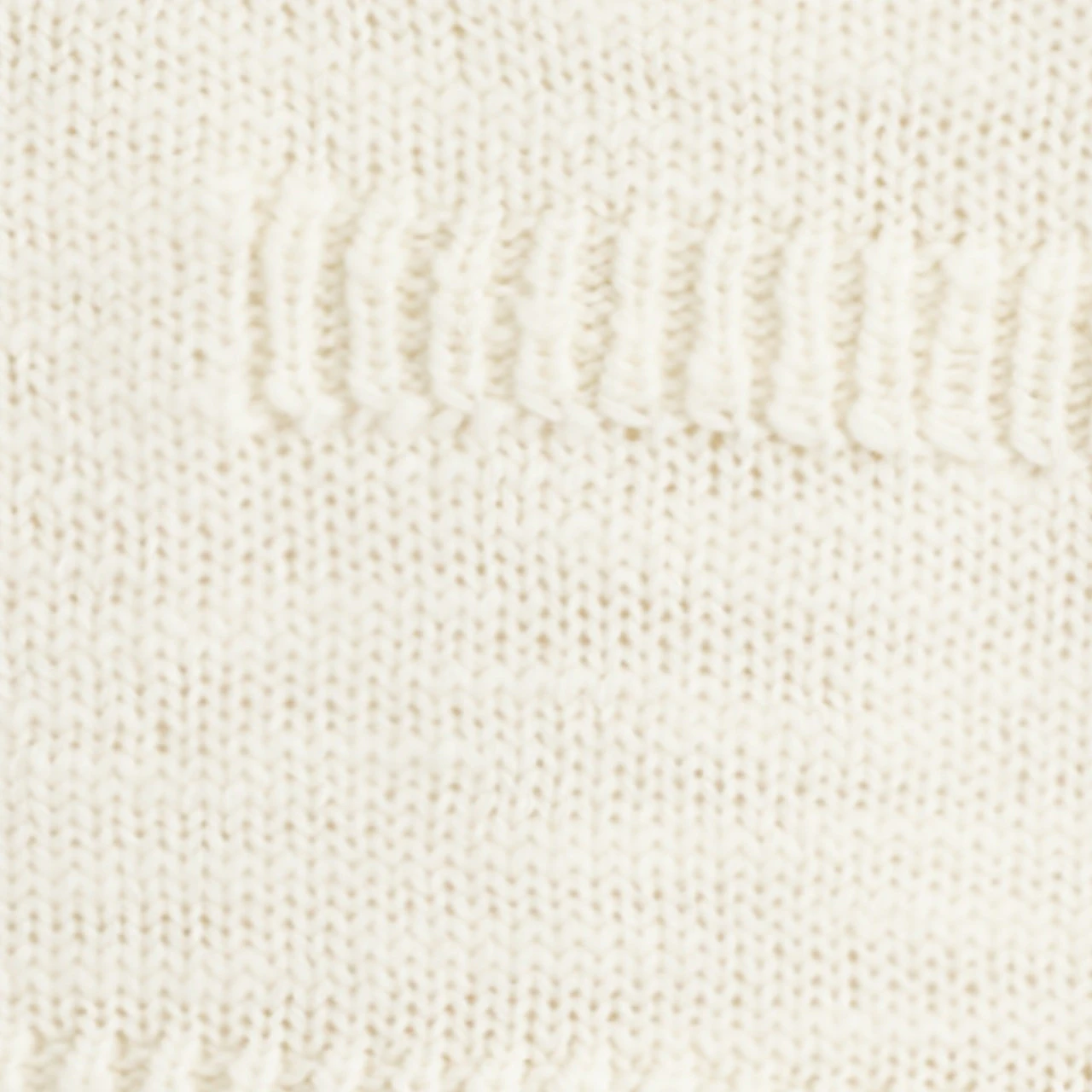 LADDER-STITCH WOOL JUMPER - 8