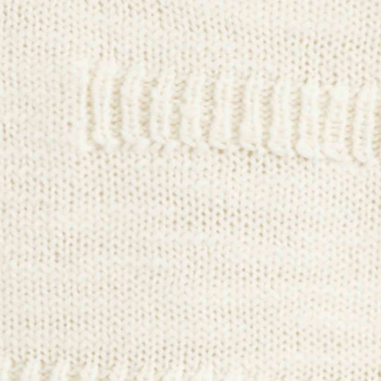 LADDER-STITCH WOOL JUMPER - 8