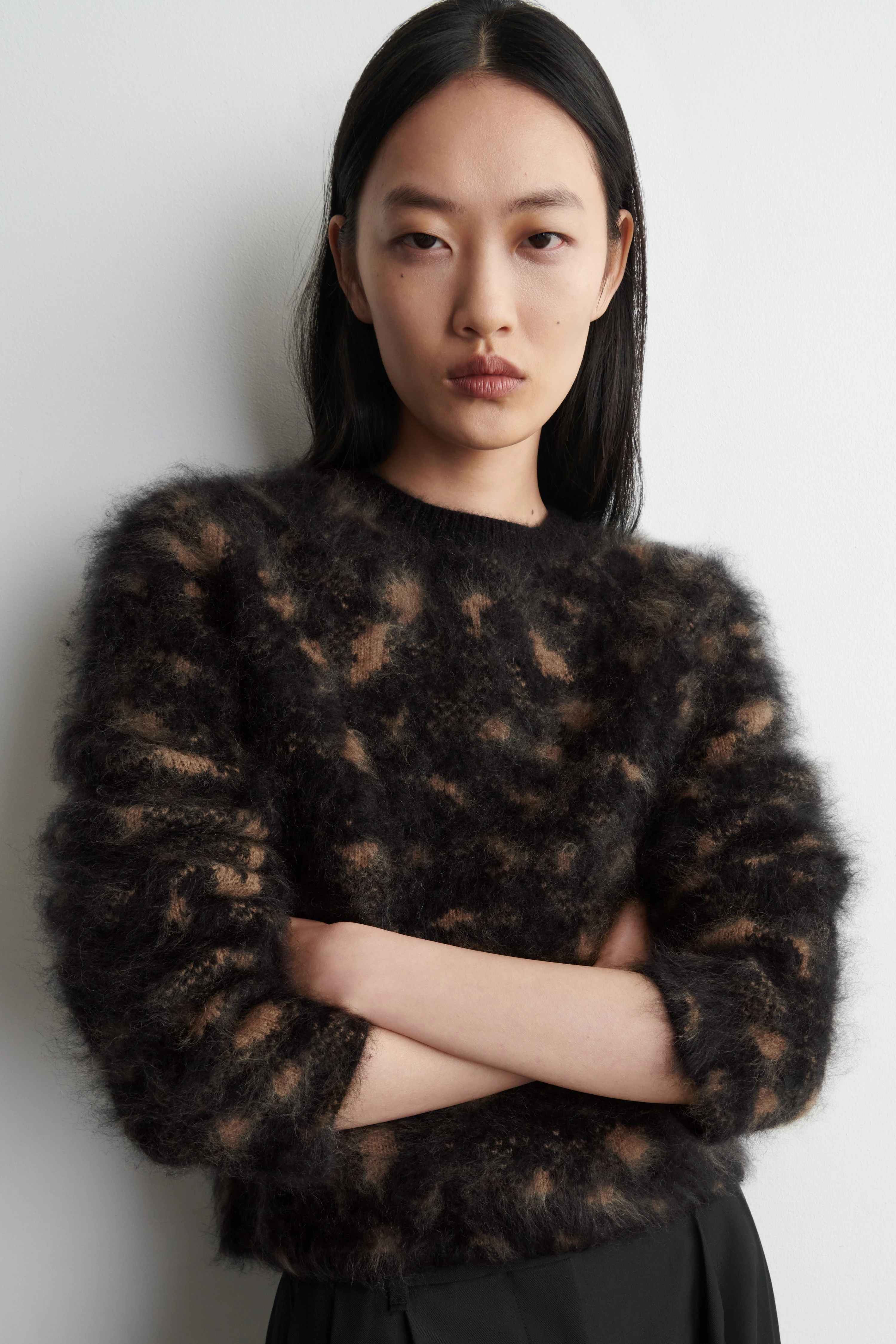 ANIMAL-JACQUARD MERINO WOOL JUMPER - 3