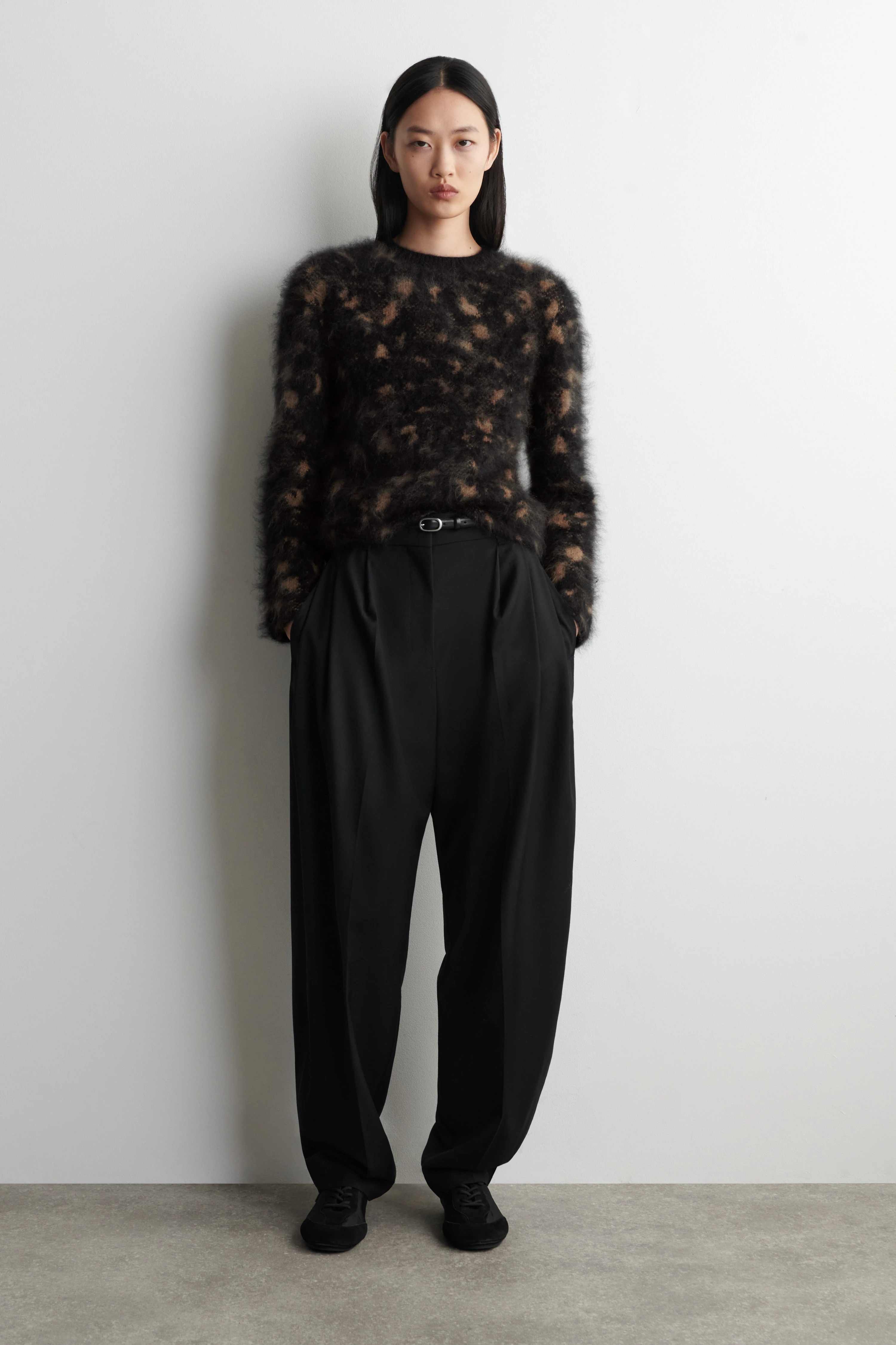 ANIMAL-JACQUARD MERINO WOOL JUMPER - 4