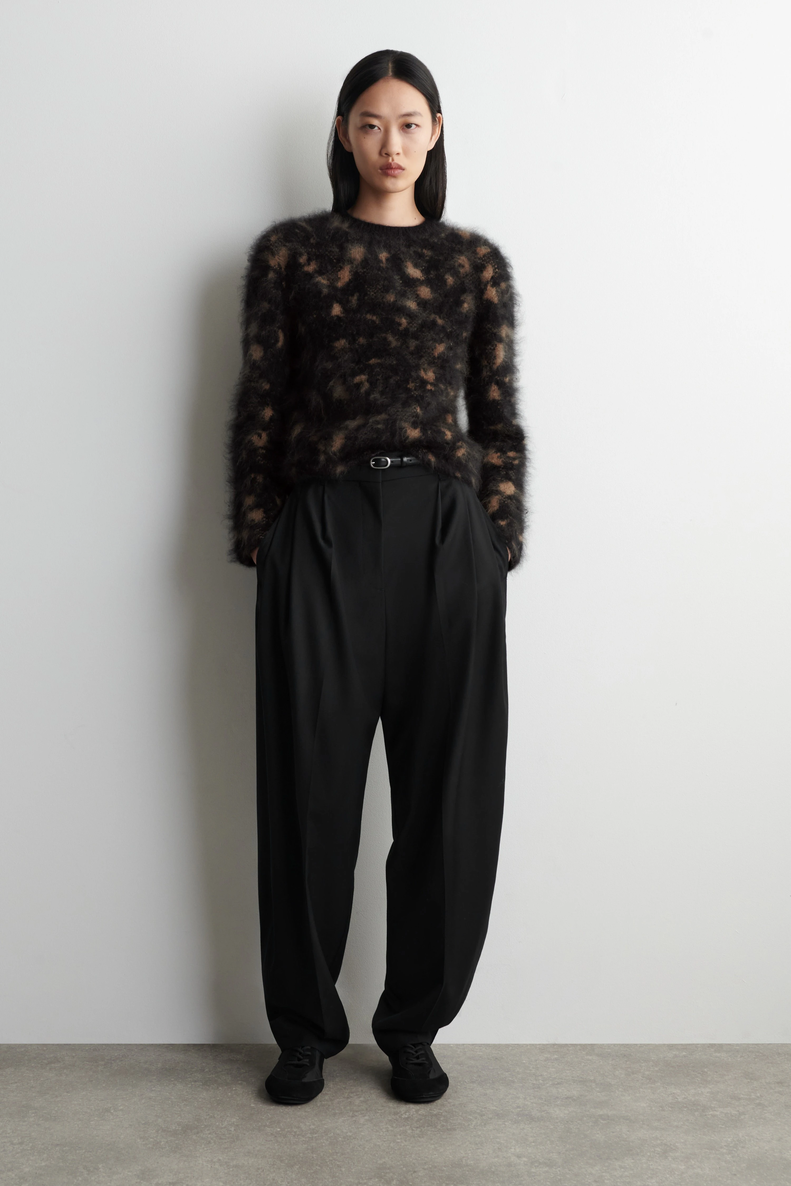 ANIMAL-JACQUARD MERINO WOOL JUMPER - 4