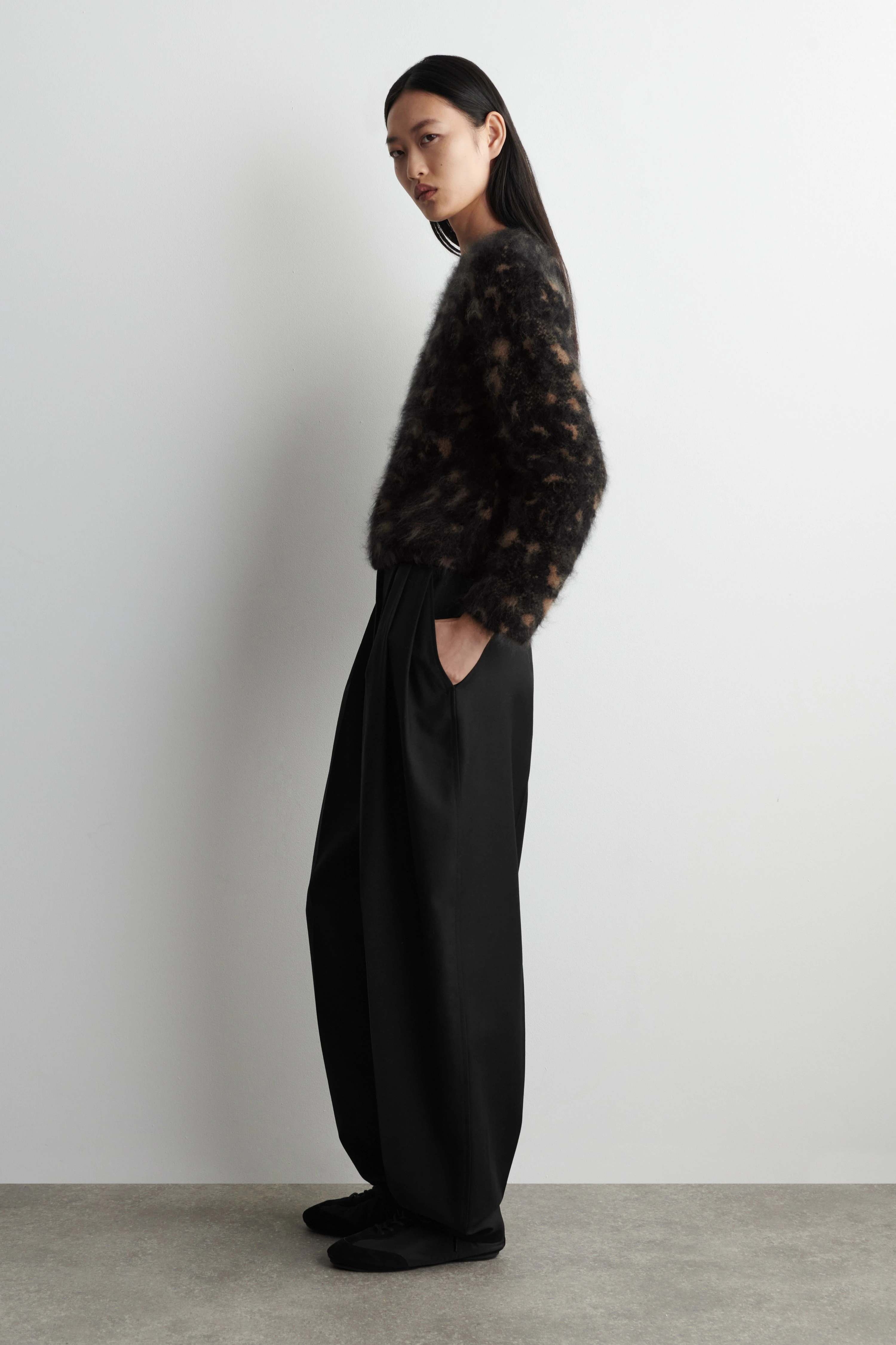 ANIMAL-JACQUARD MERINO WOOL JUMPER - 5