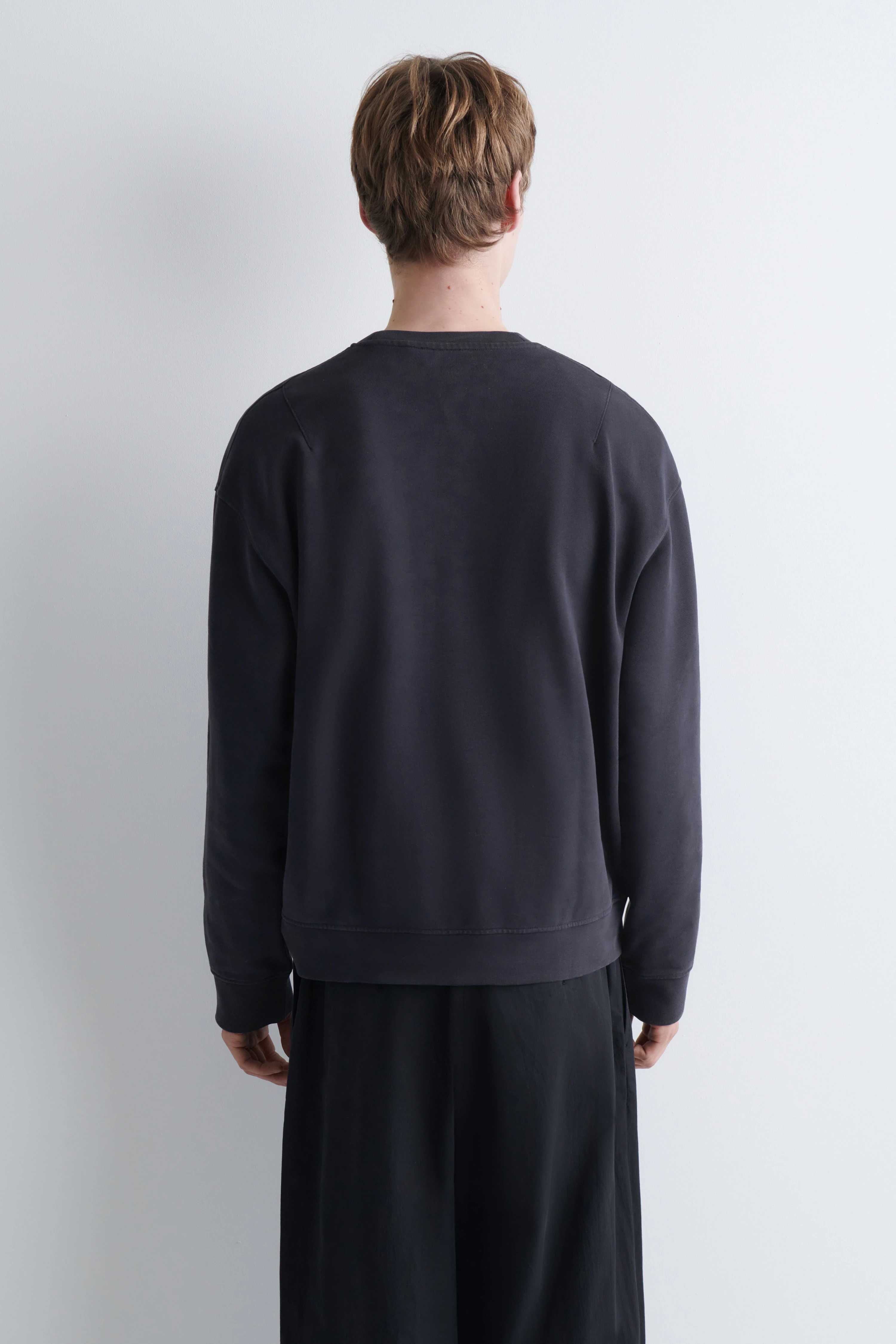 WASHED-COTTON SWEATSHIRT - 2