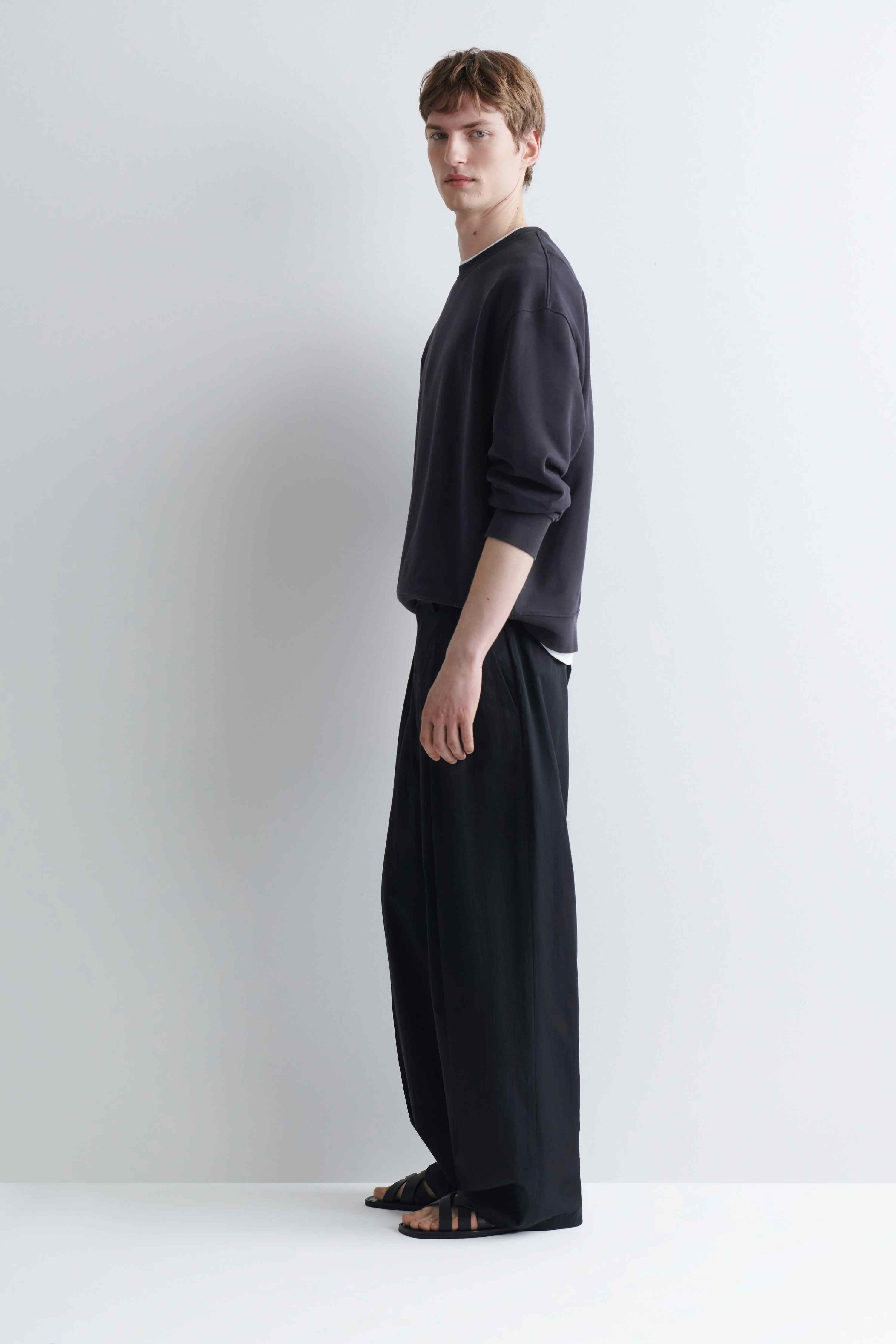 WASHED-COTTON SWEATSHIRT - 4