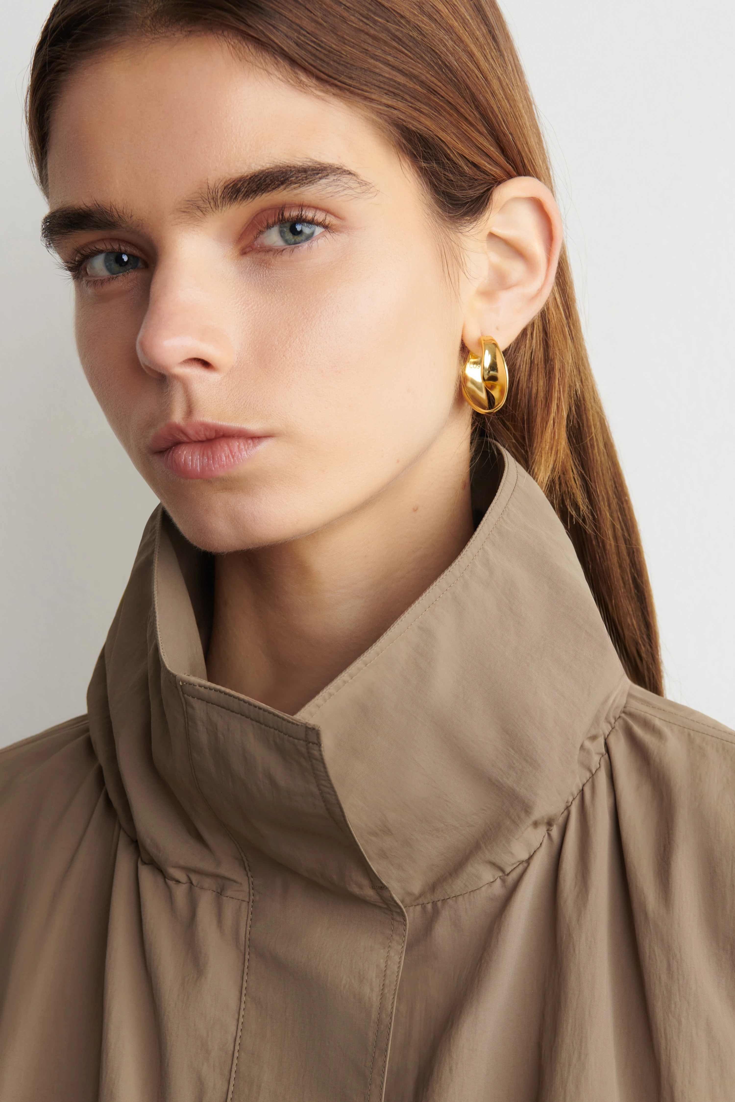 NYLON FUNNEL-NECK JACKET - 6