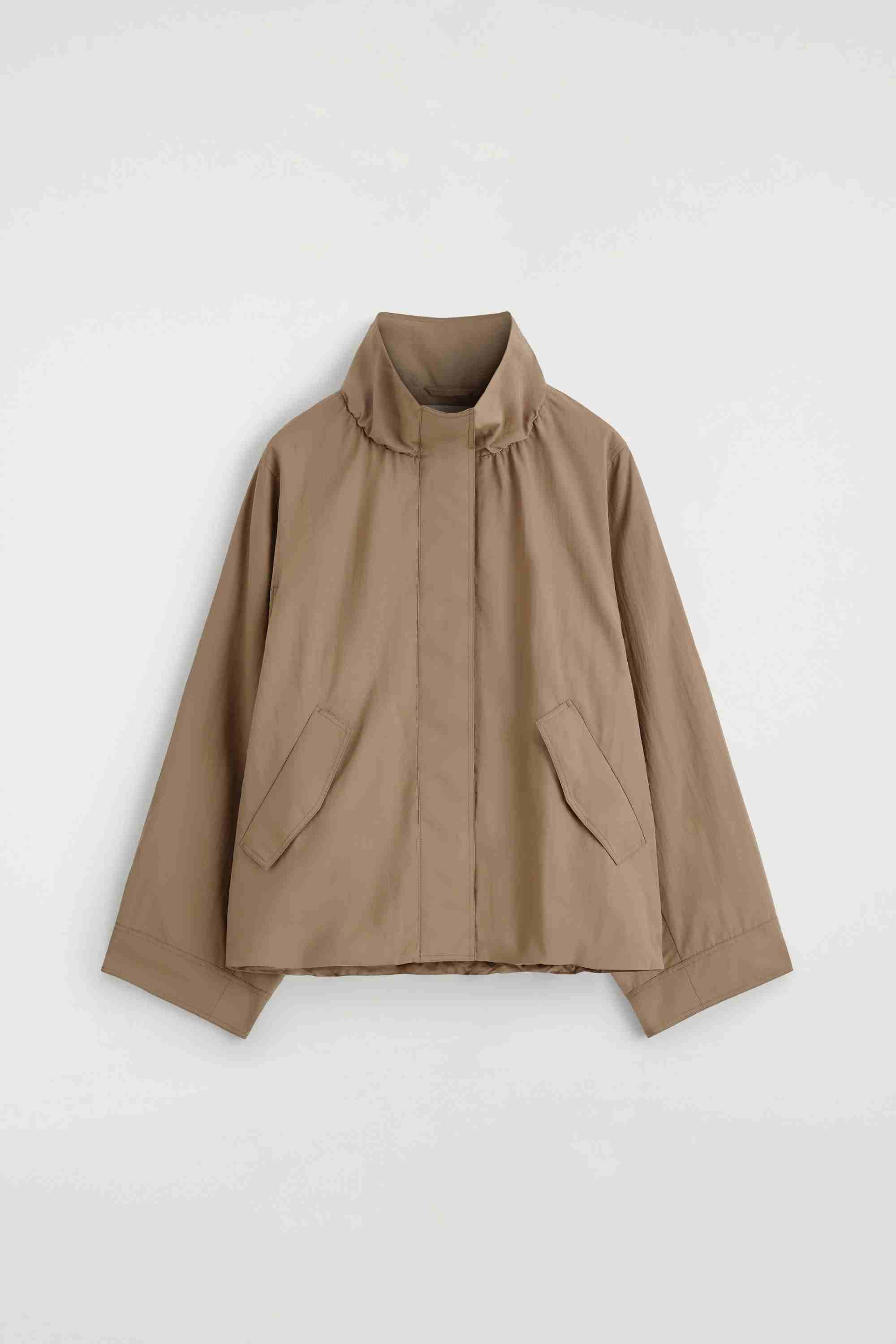 NYLON FUNNEL-NECK JACKET - 7