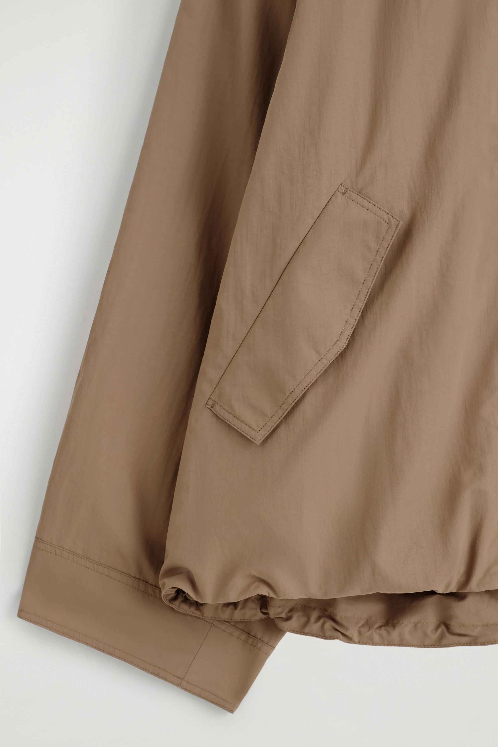 NYLON FUNNEL-NECK JACKET - 8