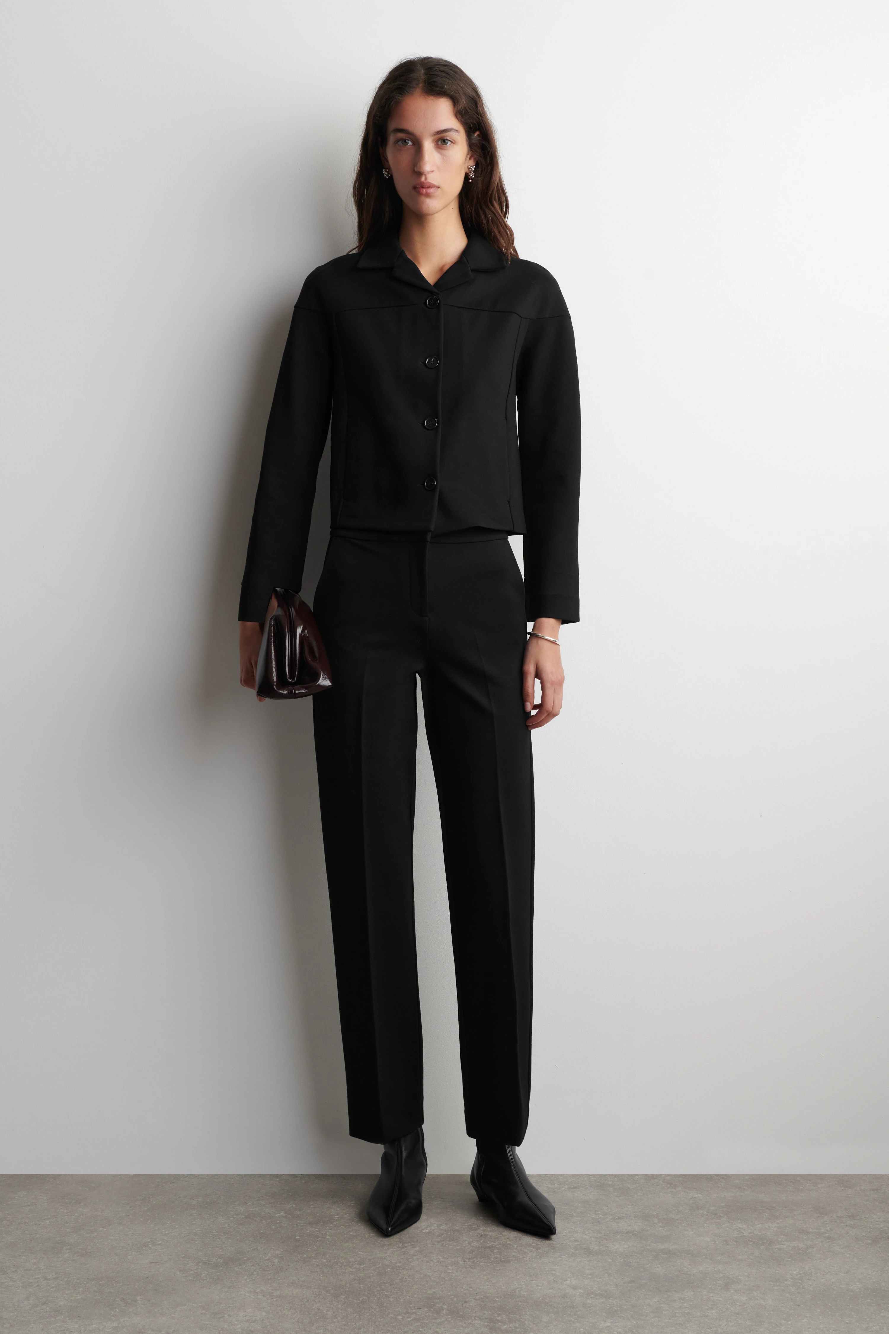 BOXY JERSEY JACKET - 1