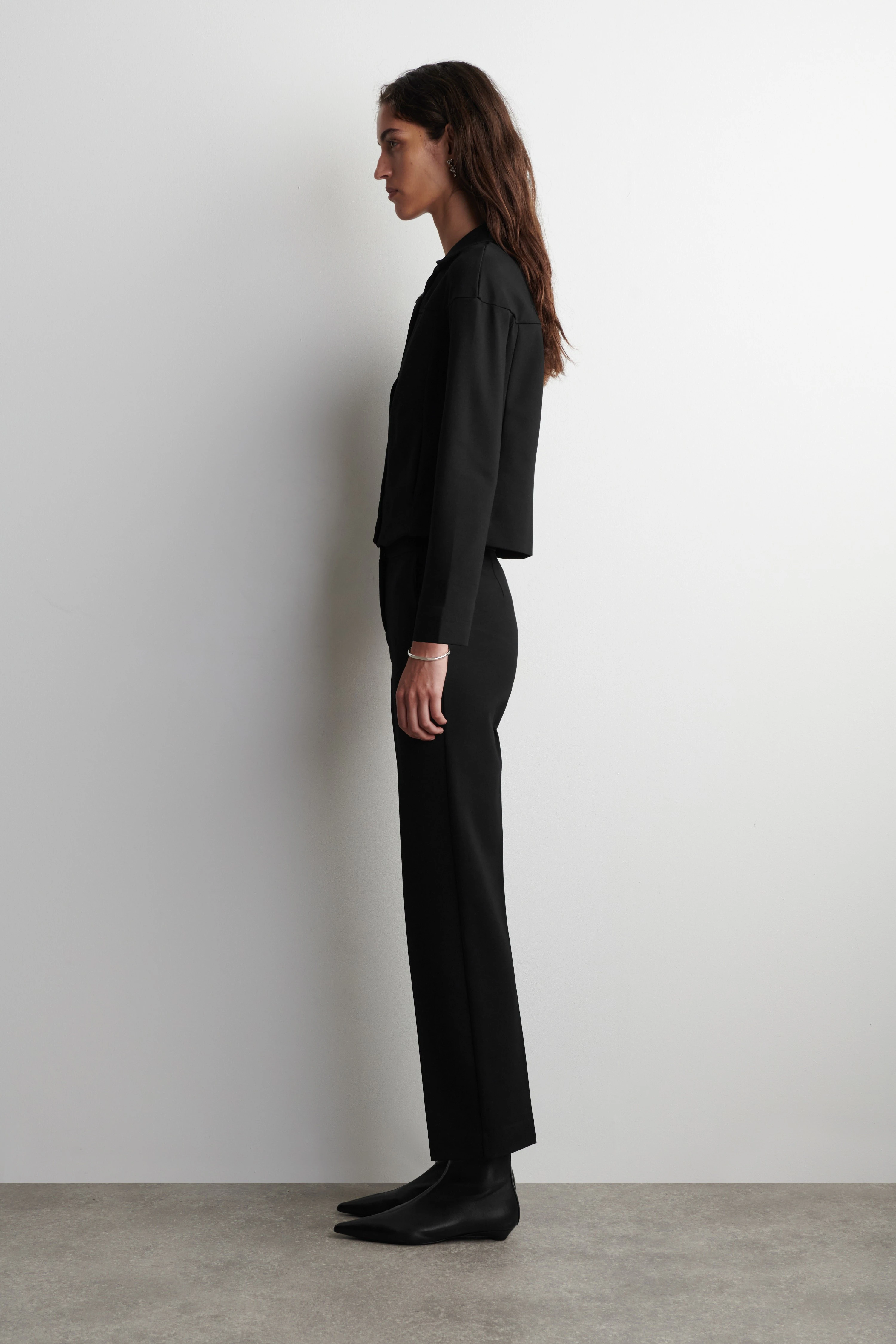 BOXY JERSEY JACKET - 4