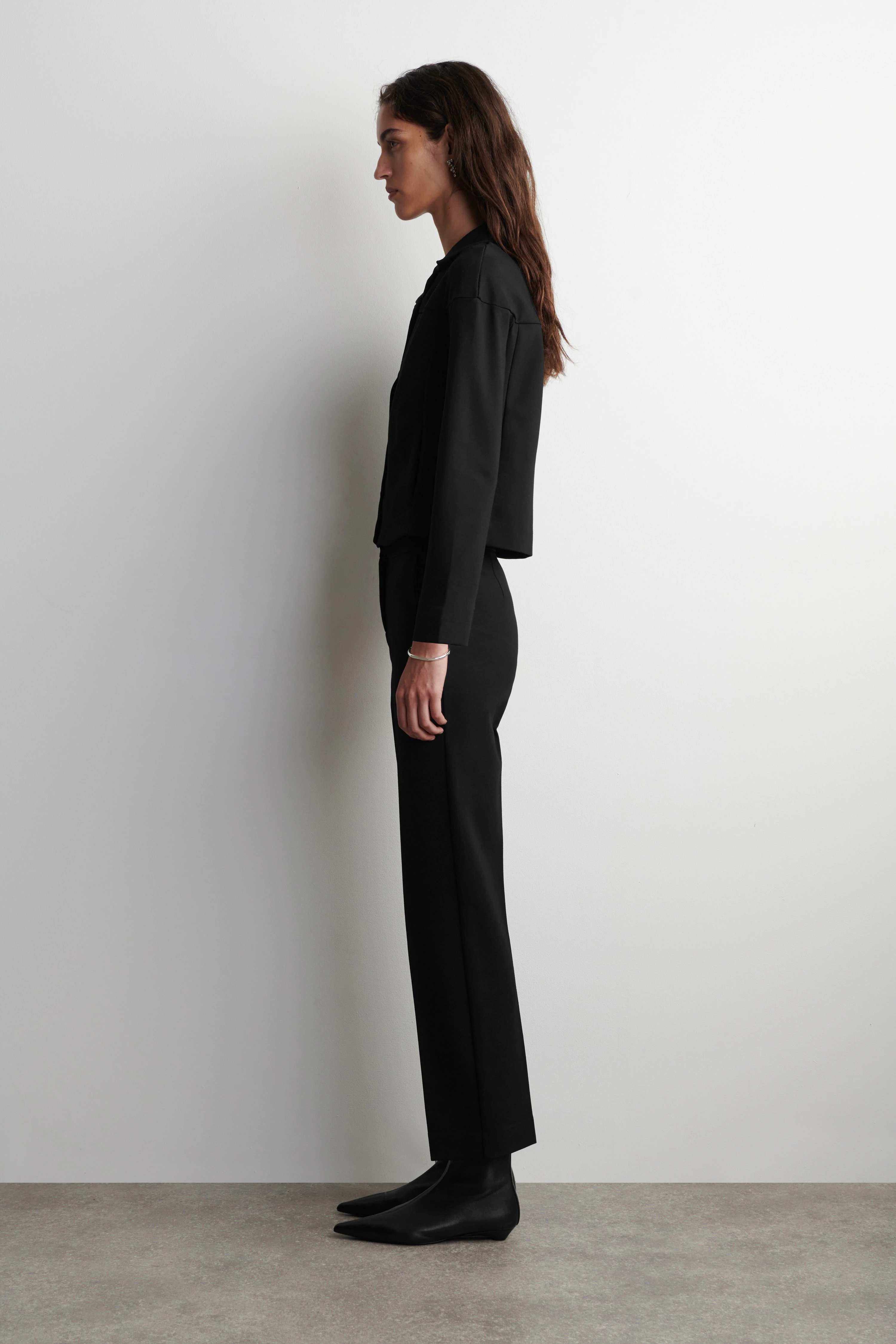 BOXY JERSEY JACKET - 4