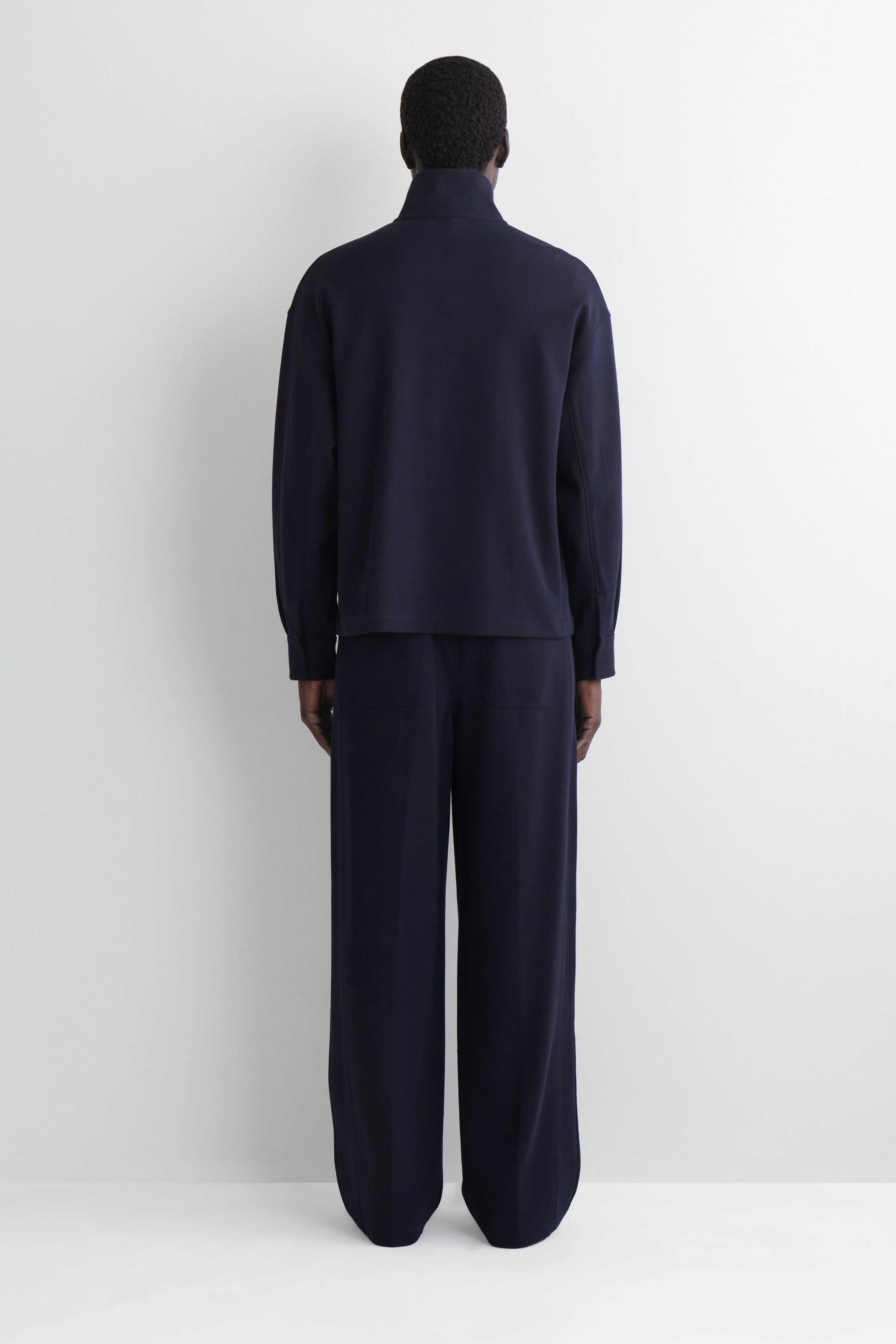 OVERSIZED WIDE-LEG JERSEY TROUSERS - 2