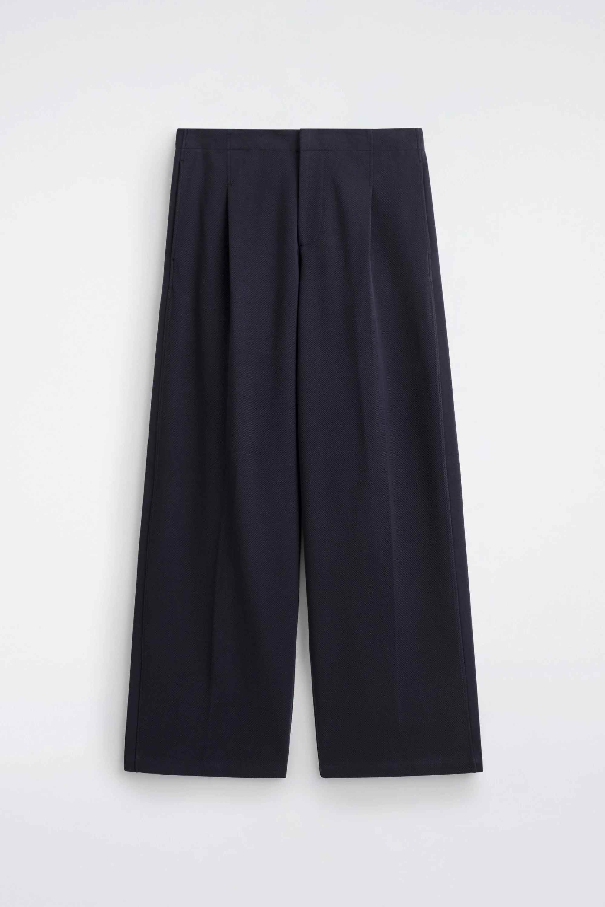 OVERSIZED WIDE-LEG JERSEY TROUSERS - 6