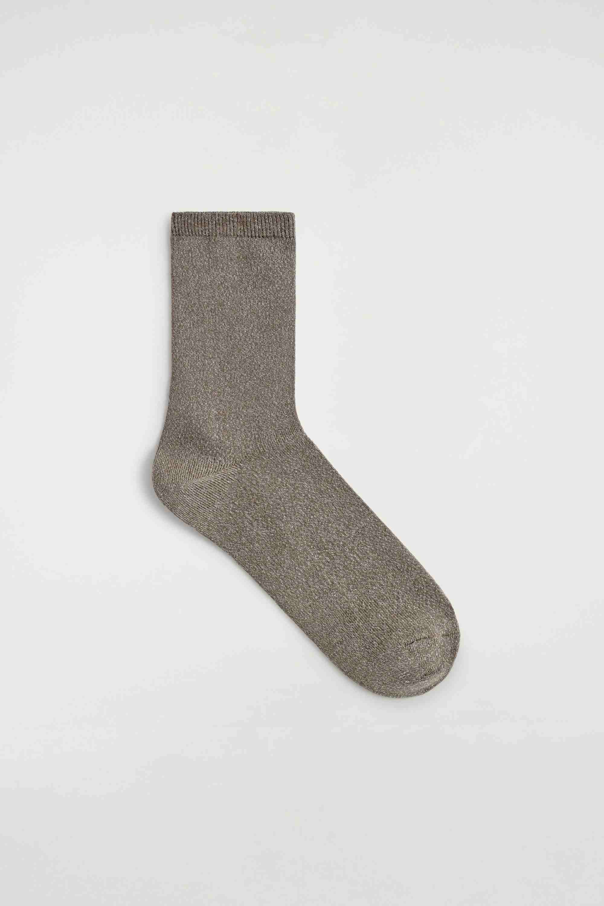 SPARKLY FINE WOOL SOCKS - 2