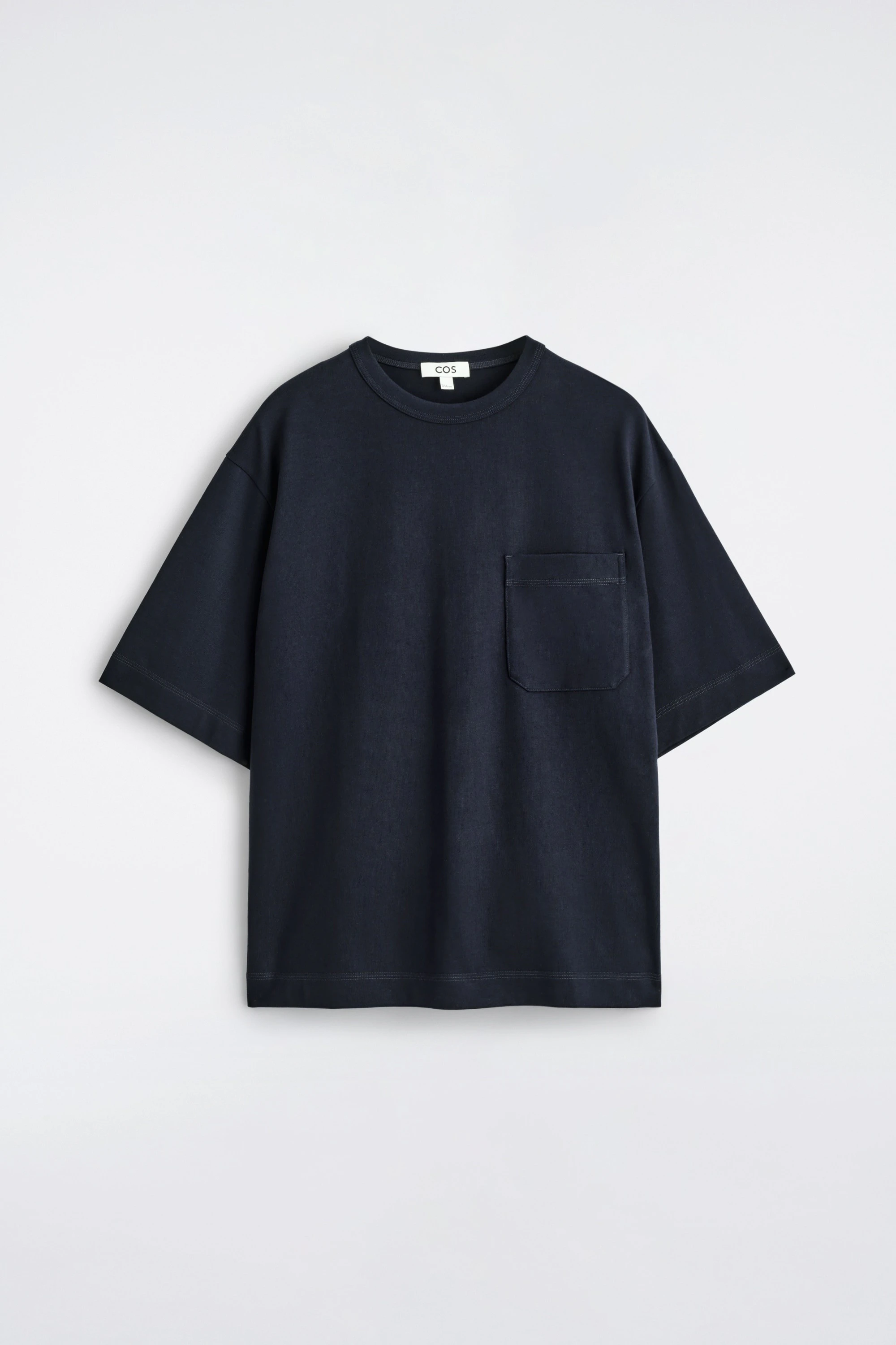 OVERSIZED POCKET-DETAIL T-SHIRT - 6