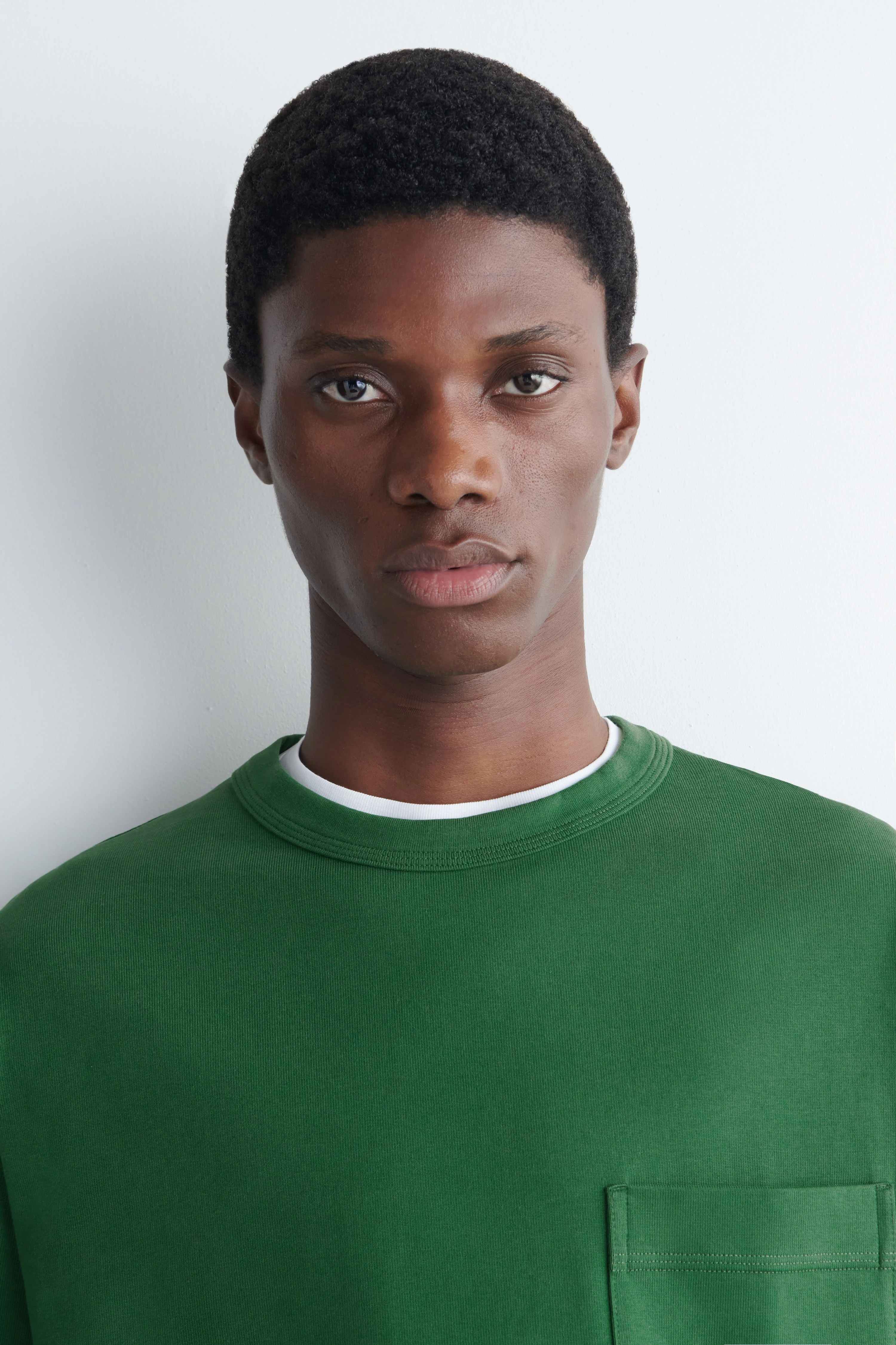 OVERSIZED POCKET-DETAIL T-SHIRT - 3