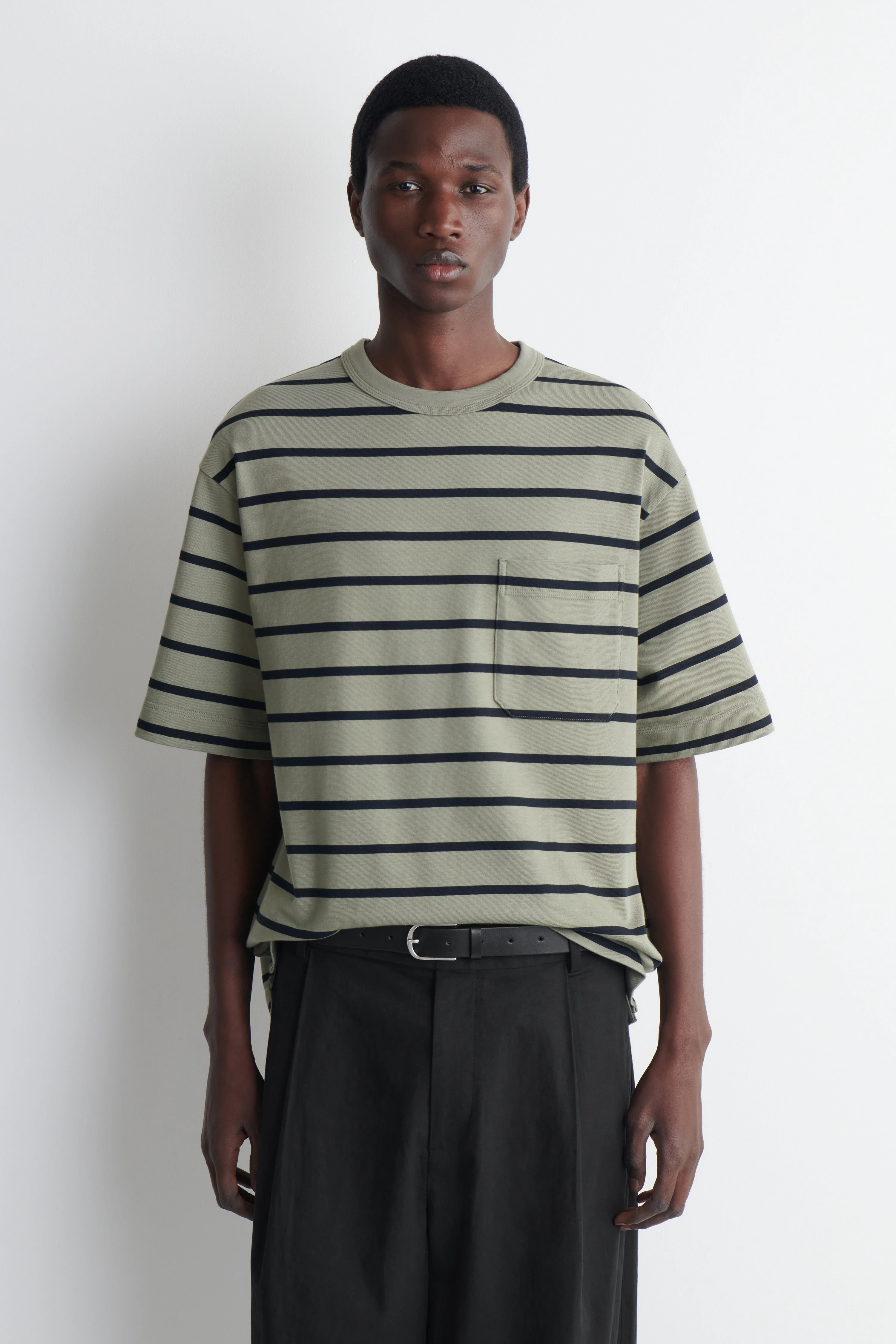 OVERSIZED POCKET-DETAIL T-SHIRT - 1