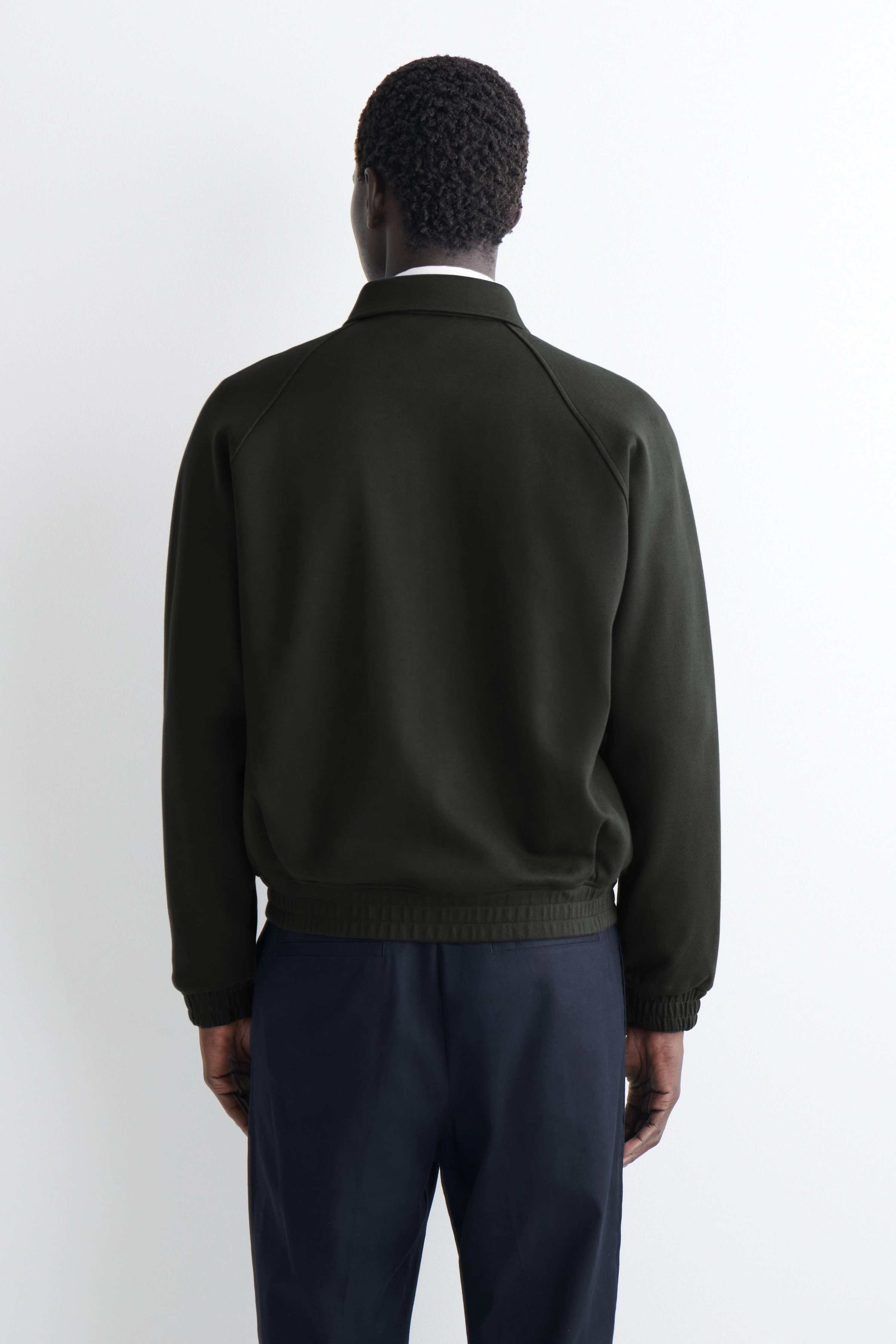 COTTON-JERSEY BOMBER JACKET - 2