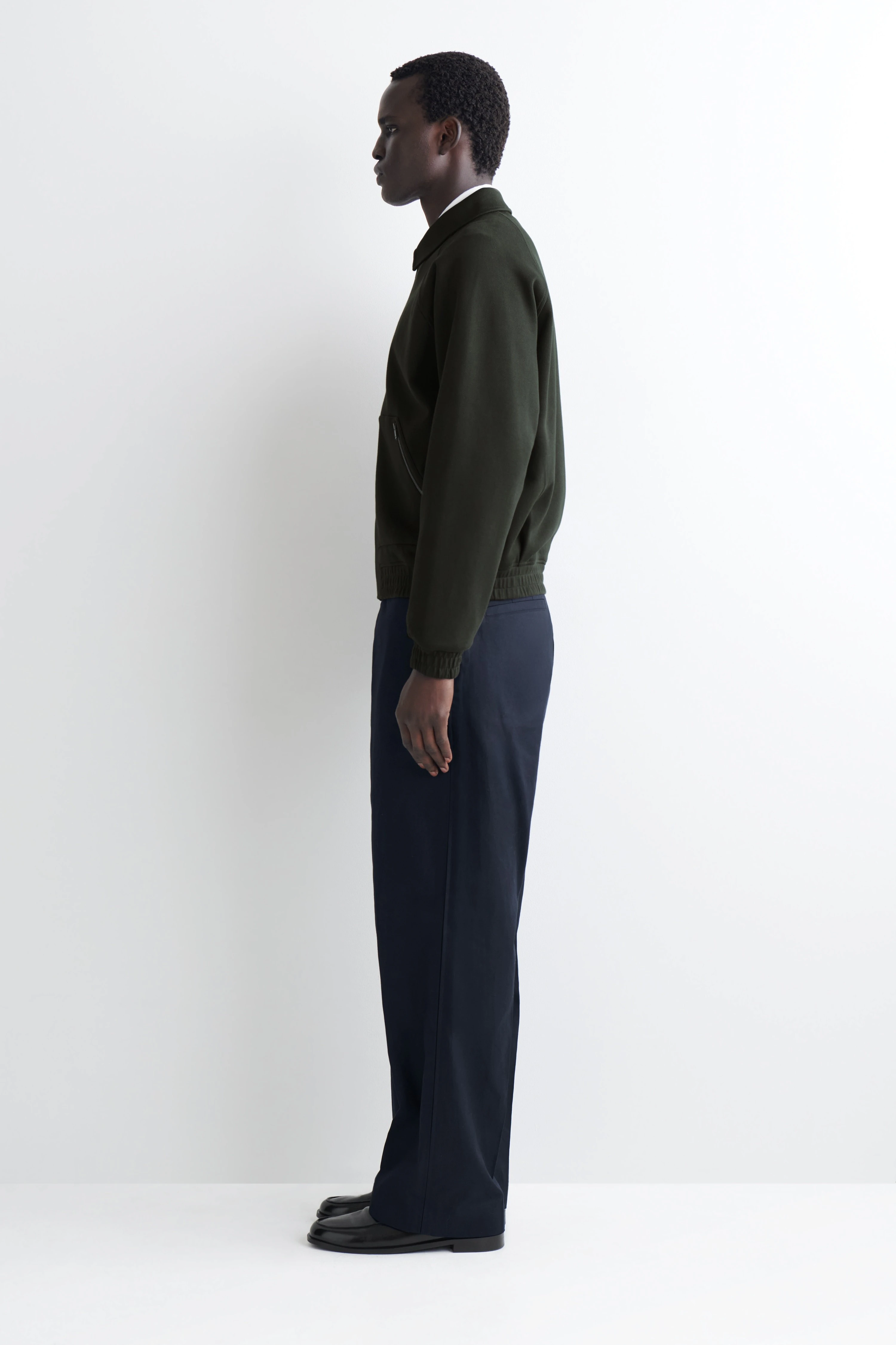 COTTON-JERSEY BOMBER JACKET - 4