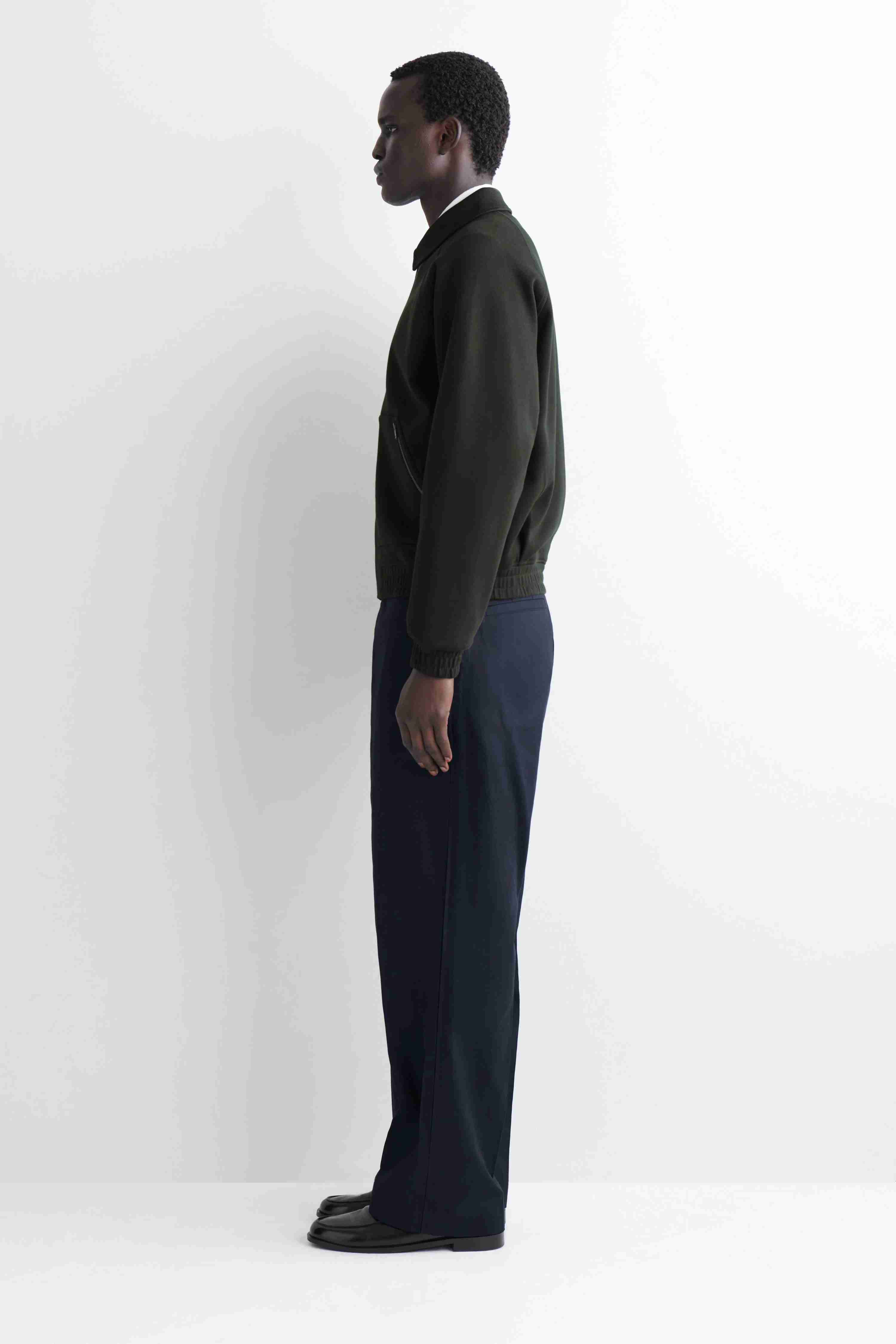 COTTON-JERSEY BOMBER JACKET - 4