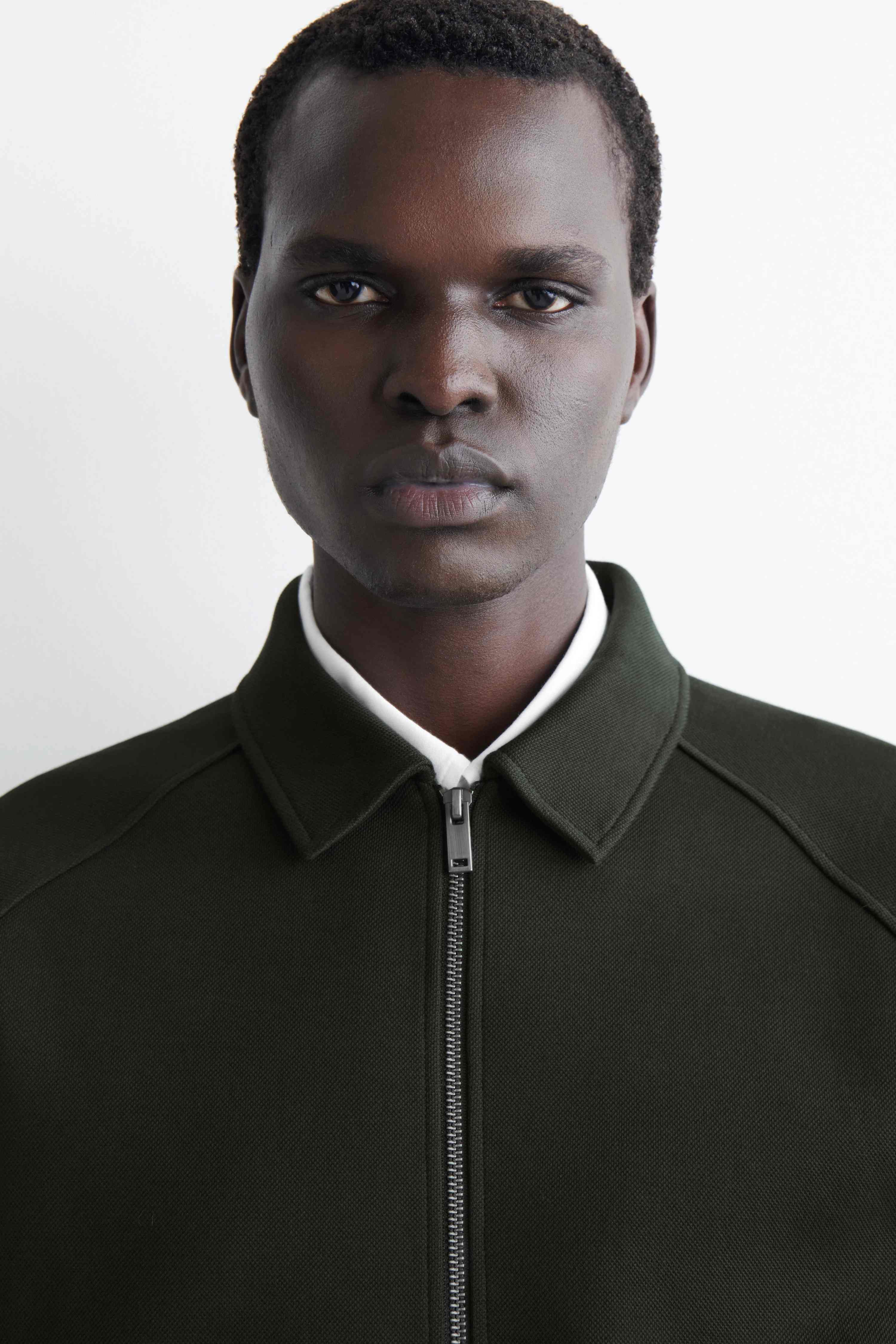 COTTON-JERSEY BOMBER JACKET - 5