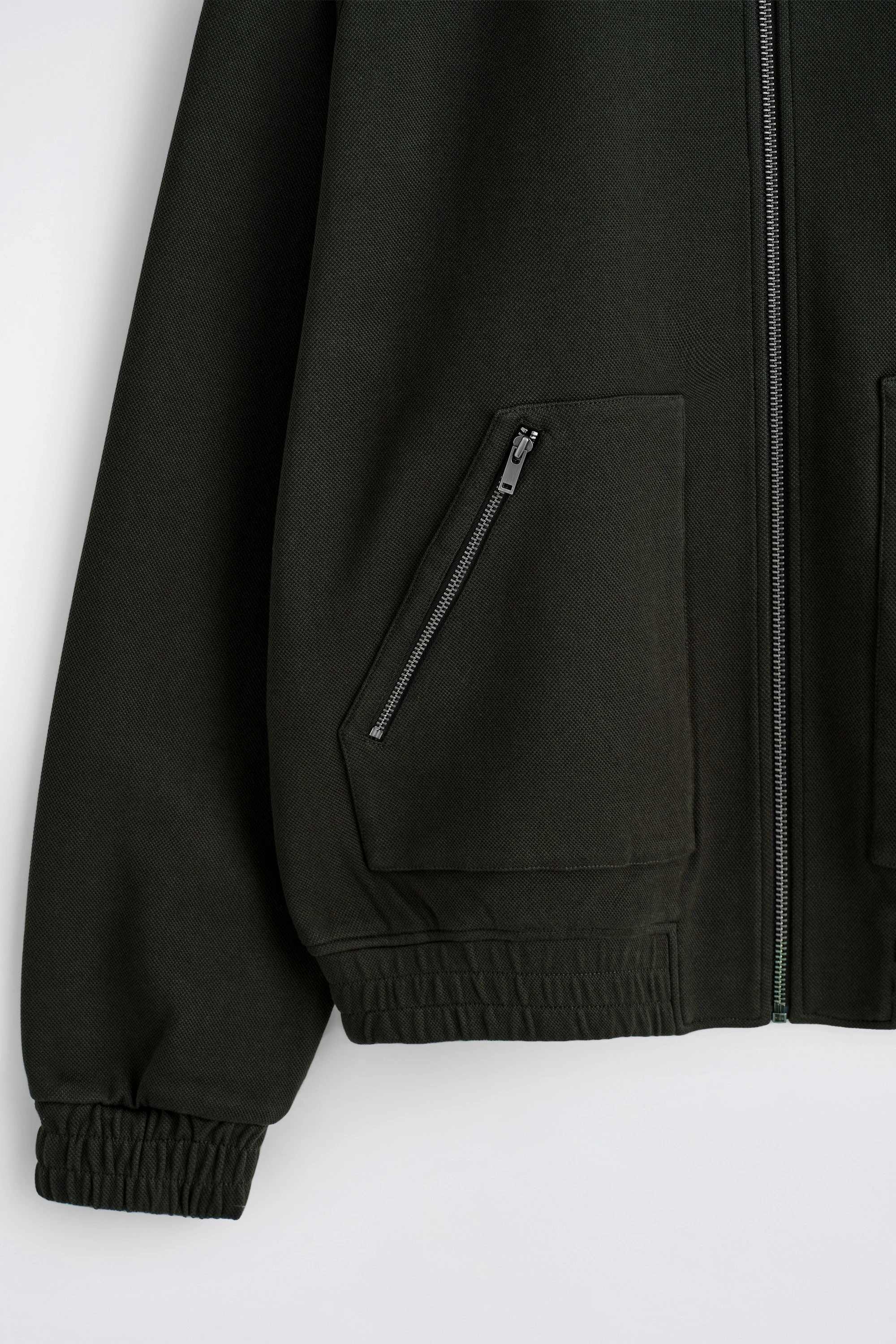 COTTON-JERSEY BOMBER JACKET - 7
