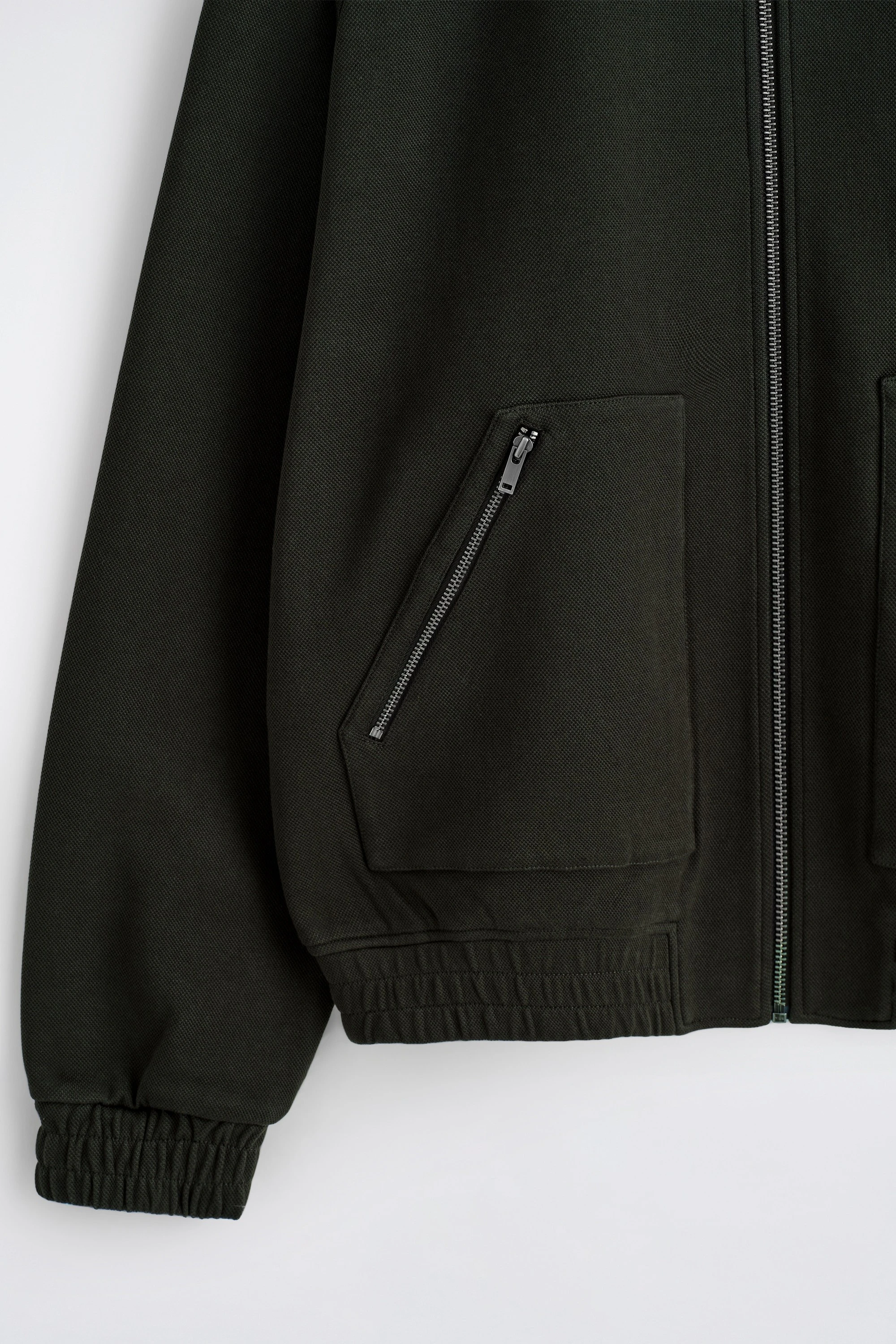 COTTON-JERSEY BOMBER JACKET - 7