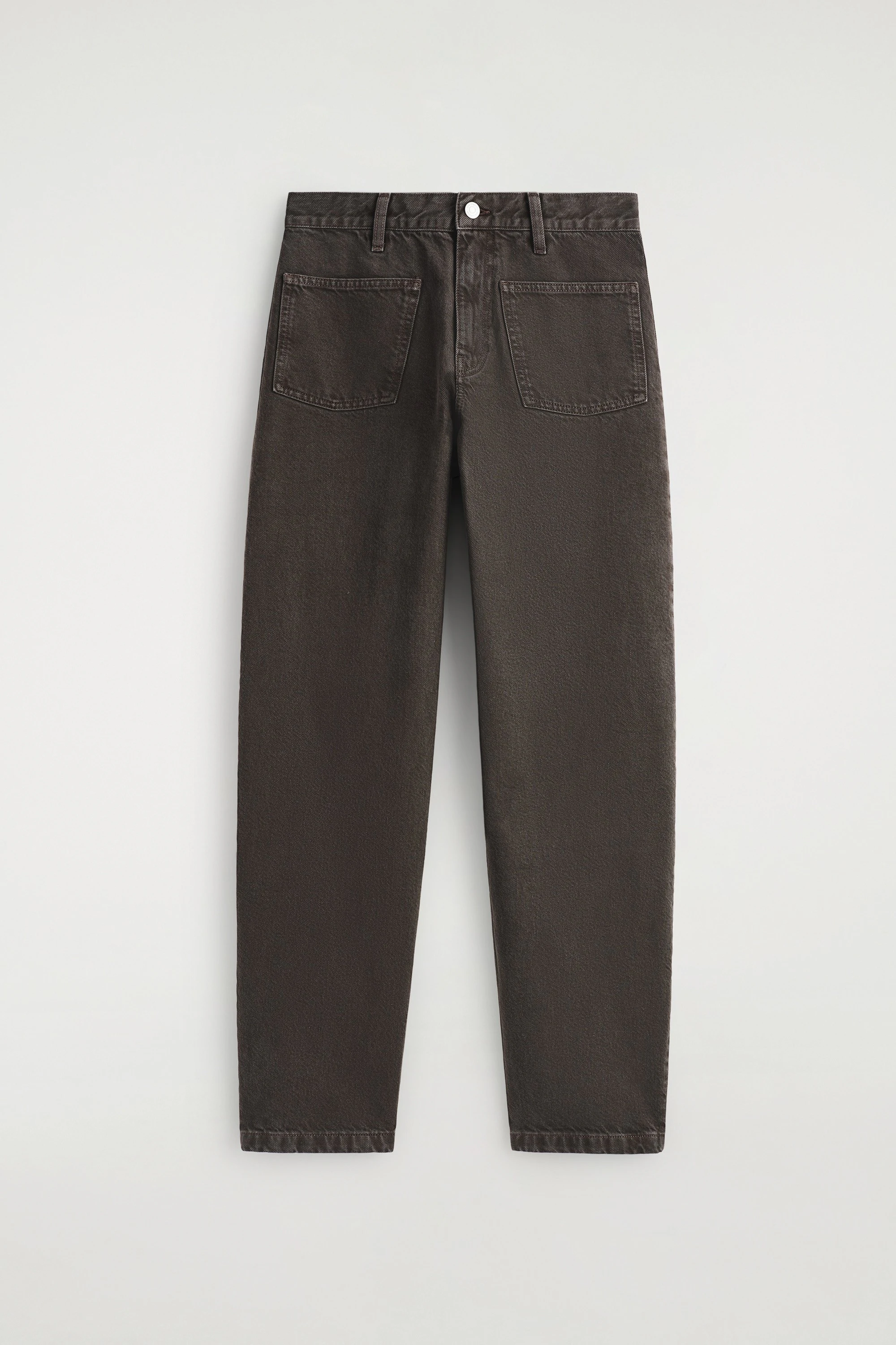 PATCH-POCKET STRAIGHT-LEG JEANS - 5