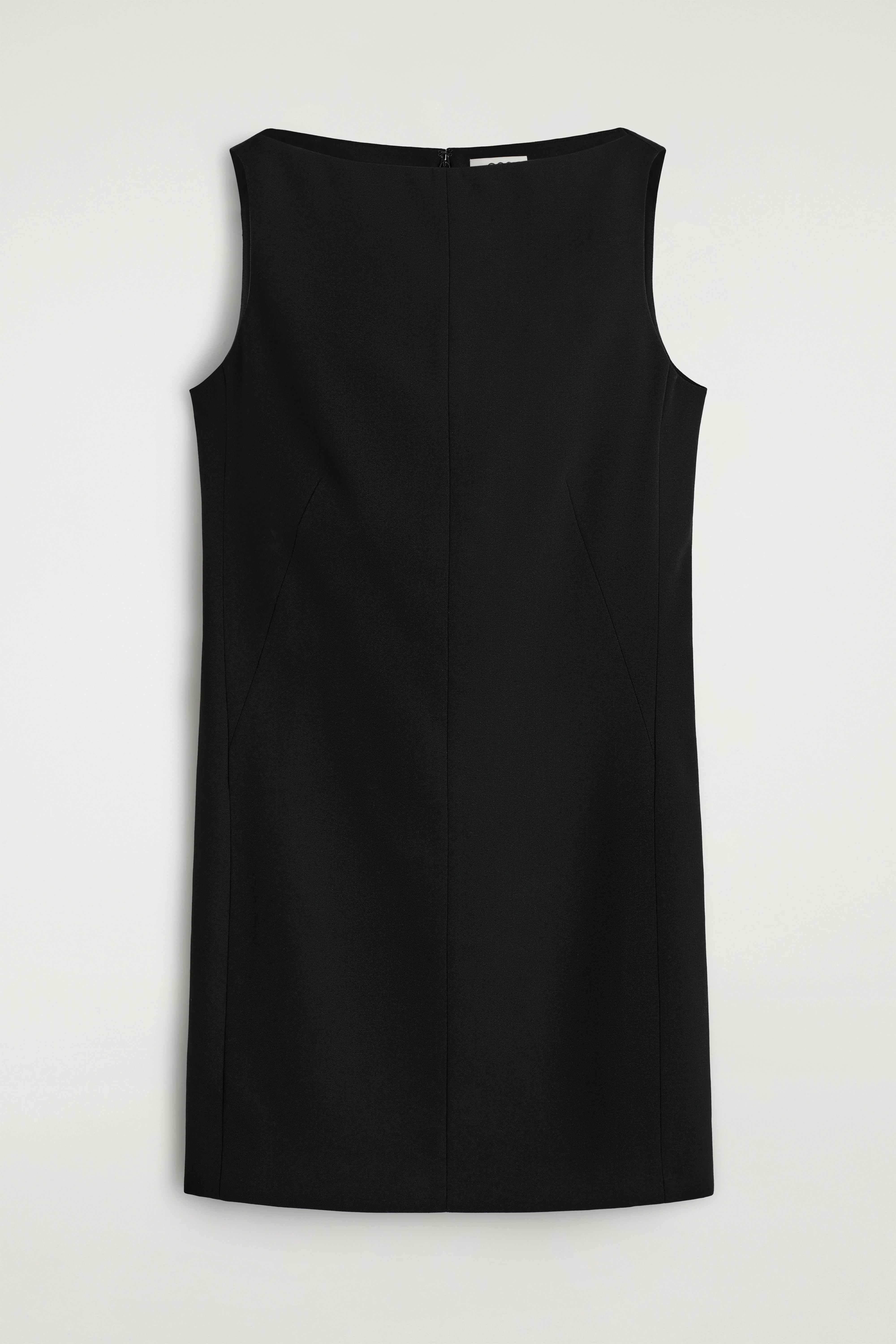 TAILORED MERINO WOOL-BLEND MINI DRESS - 6