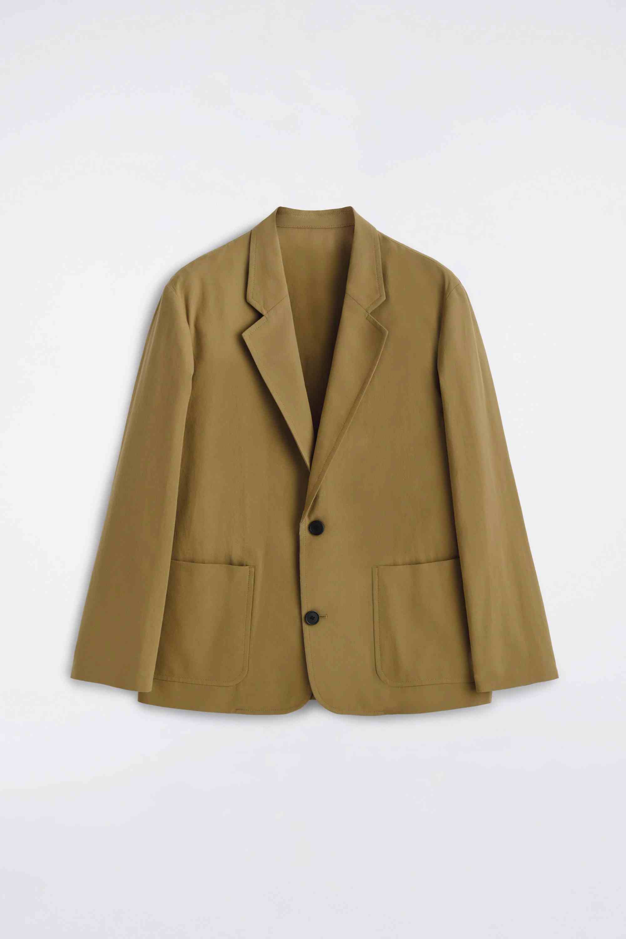 UNSTRUCTURED COTTON BLAZER - 6