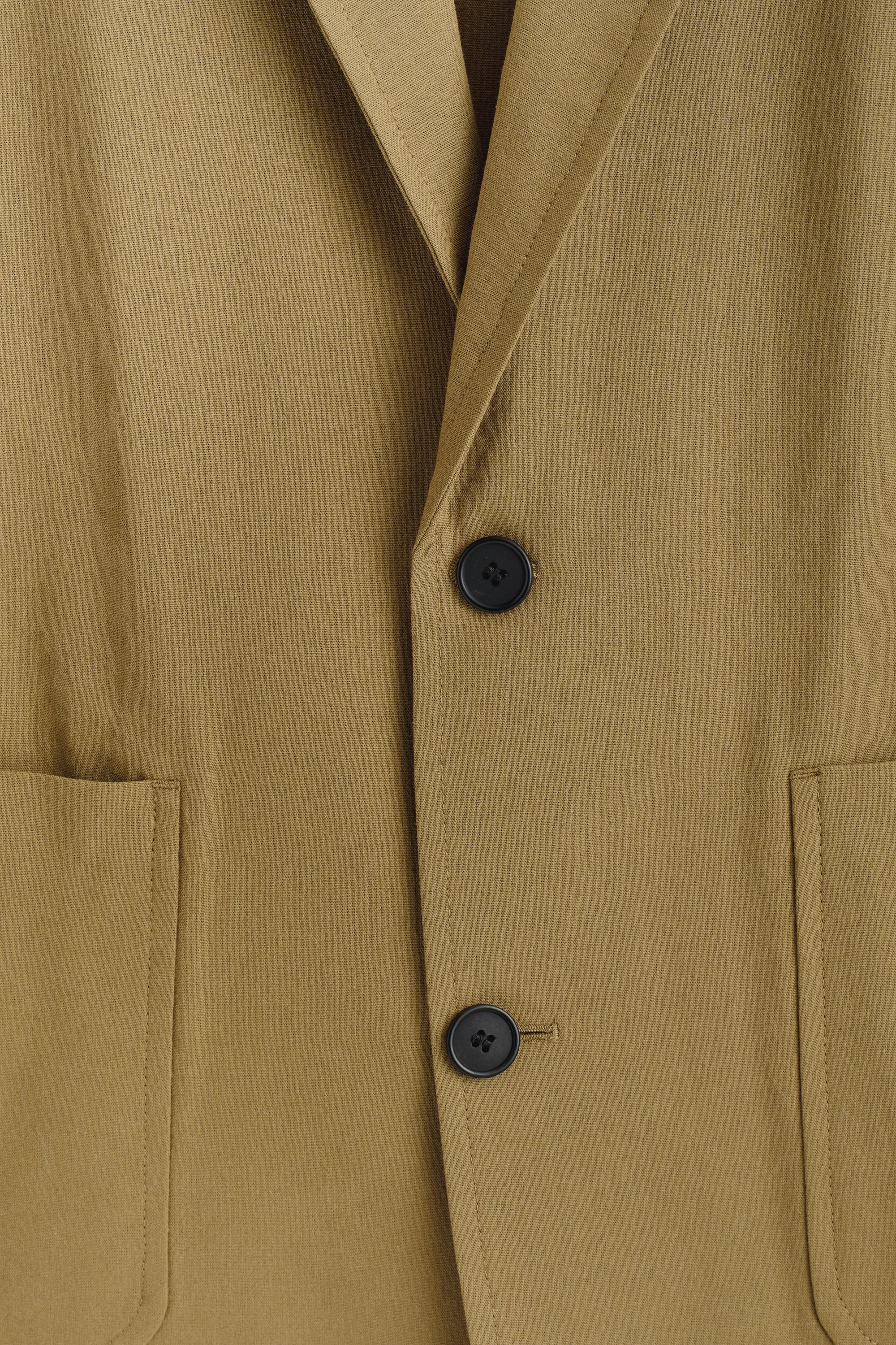 UNSTRUCTURED COTTON BLAZER - 7