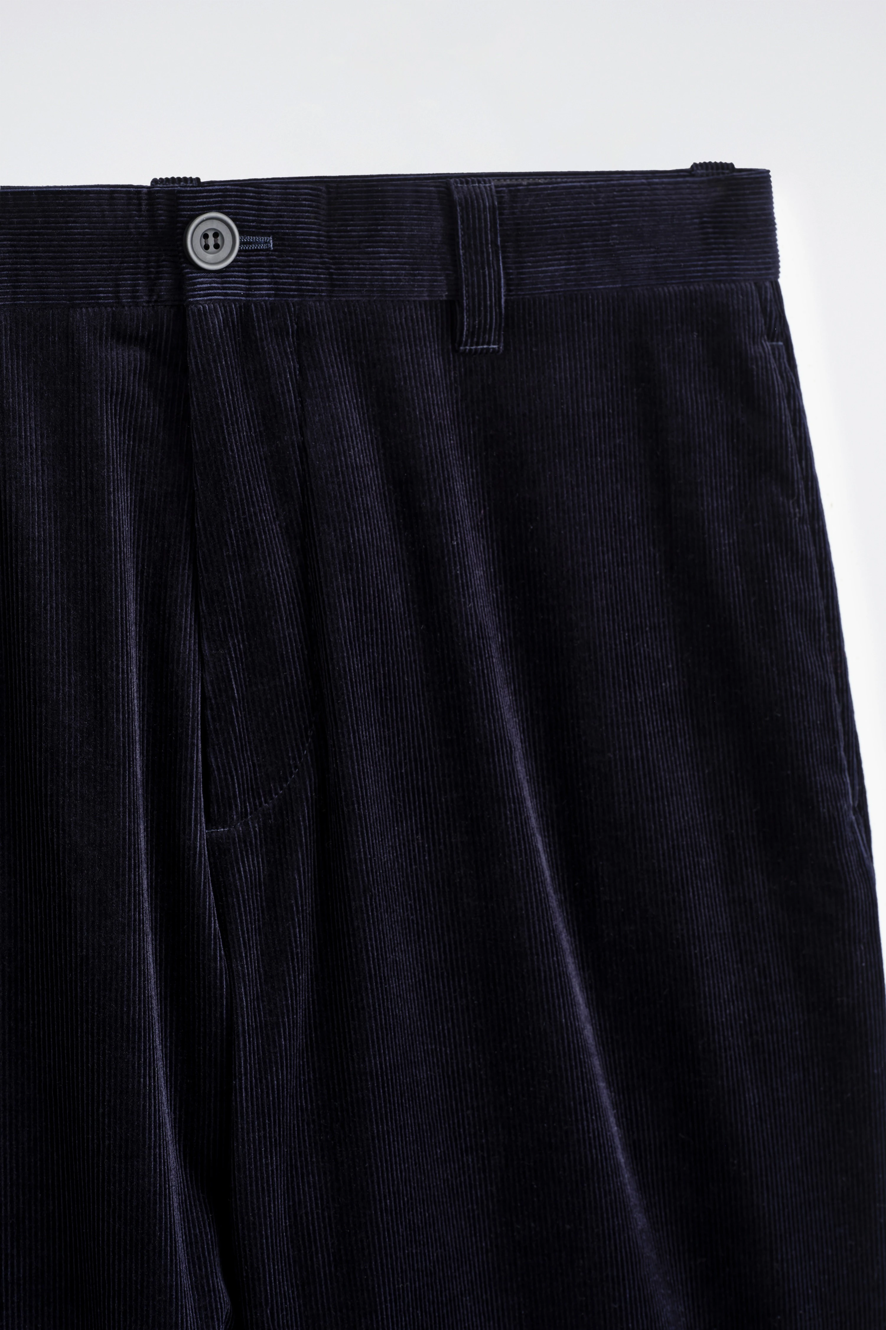 CORDUROY RELAXED-FIT WIDE-LEG TROUSERS - 2