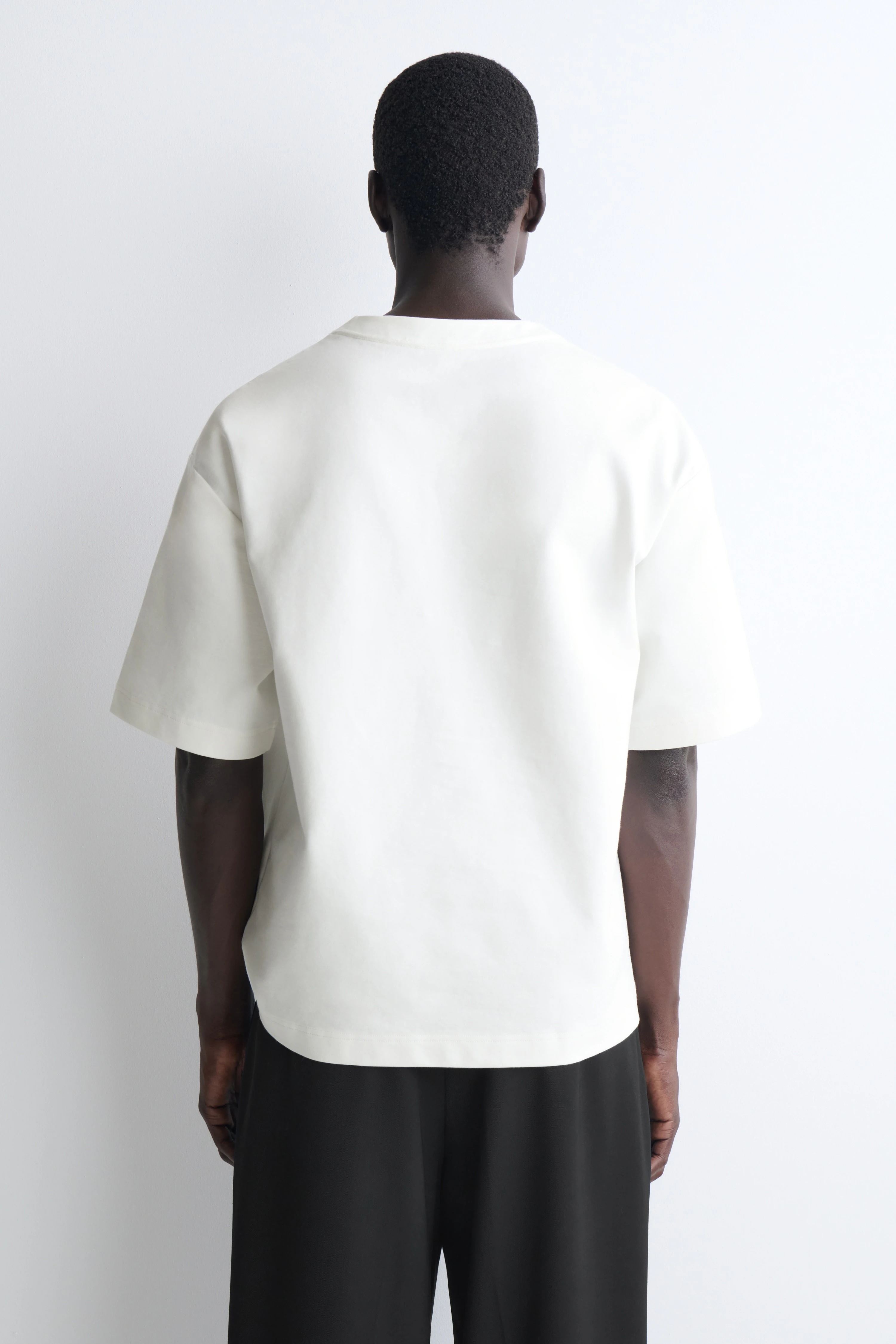 OVERSIZED COTTON-JERSEY HENLEY T-SHIRT - 2