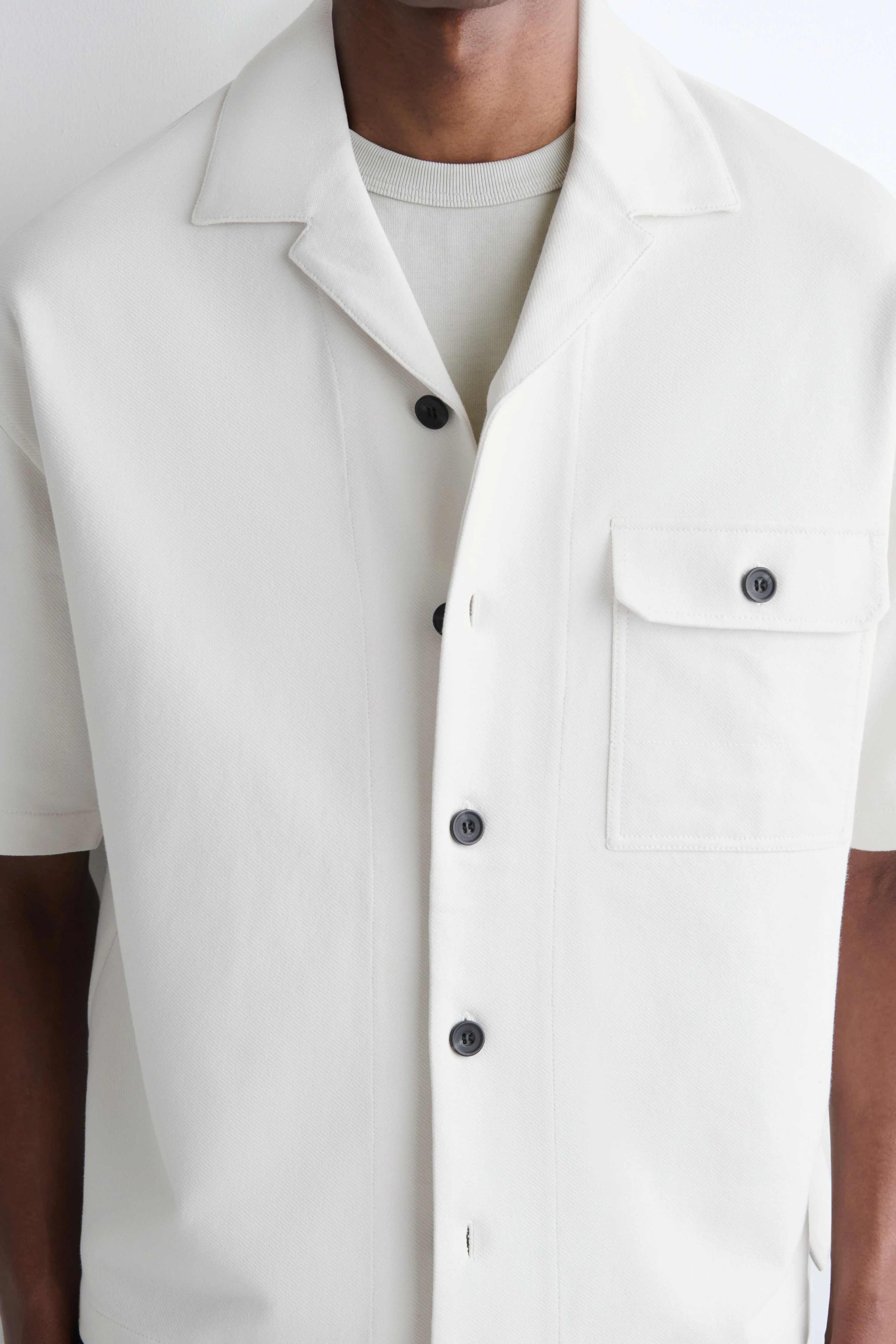 COTTON UTILITY SHIRT - 4