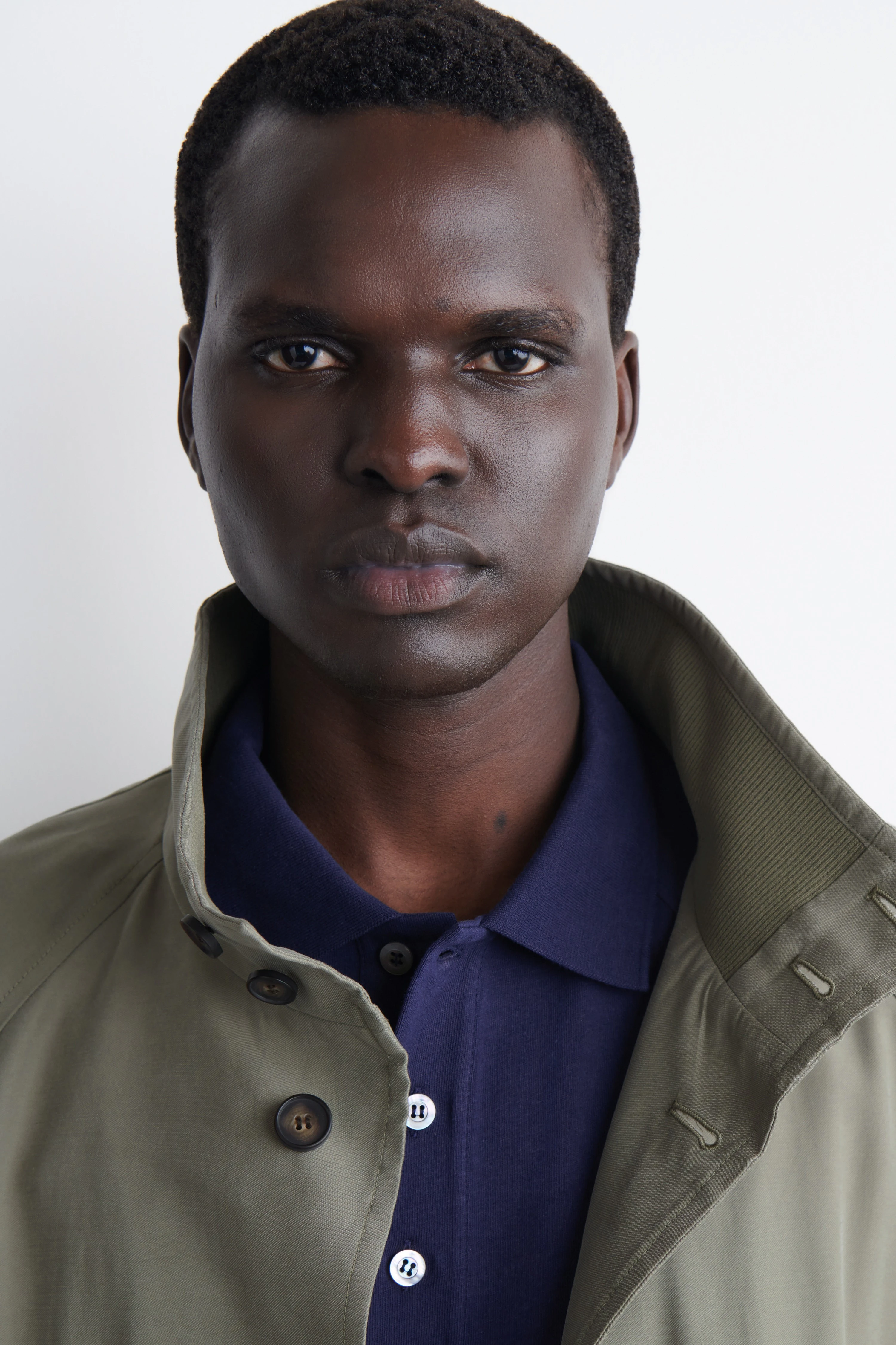 RELAXED COTTON-LINEN POLO SHIRT - 5