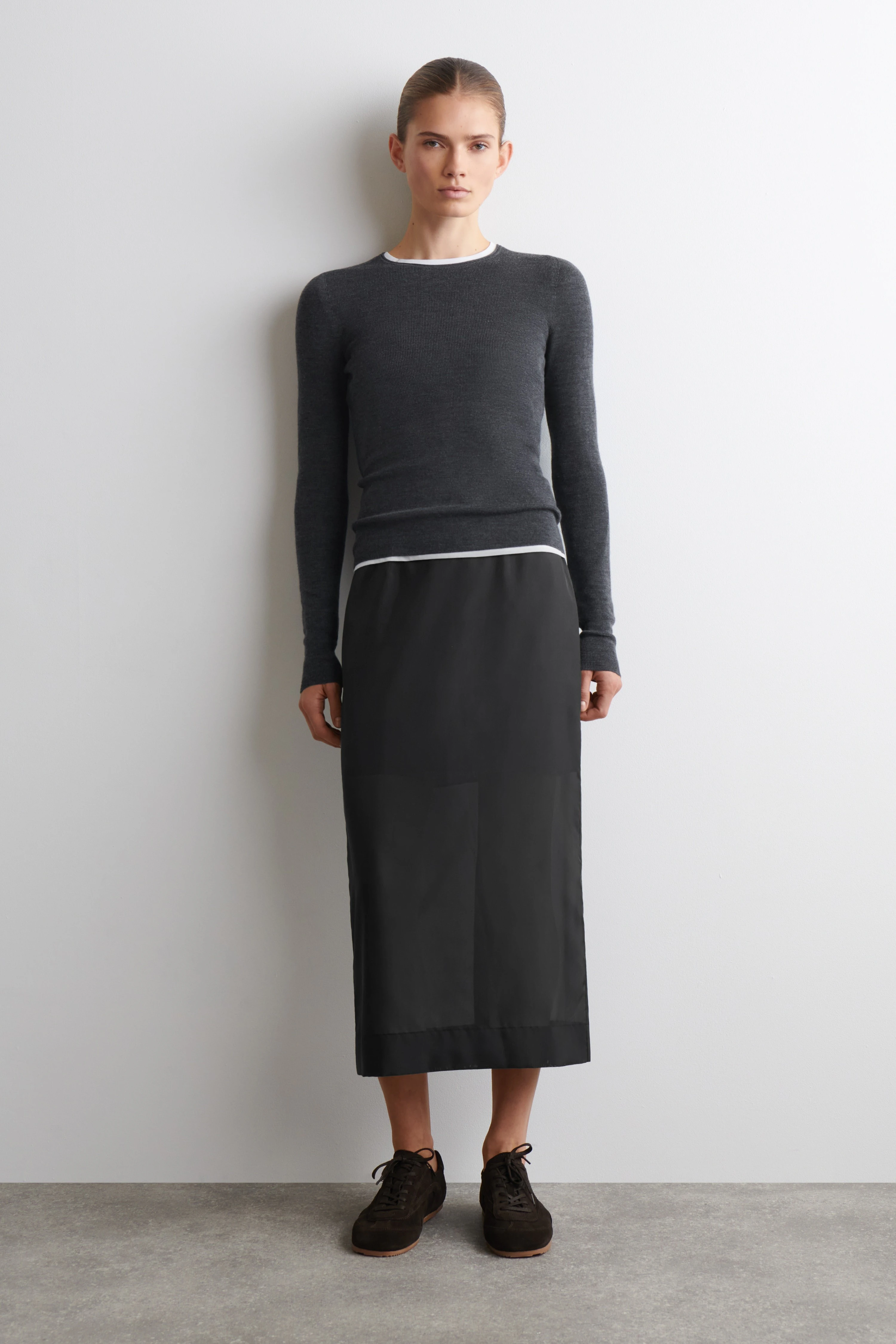 SEAMLESS MERINO WOOL LONG-SLEEVED TOP - 3