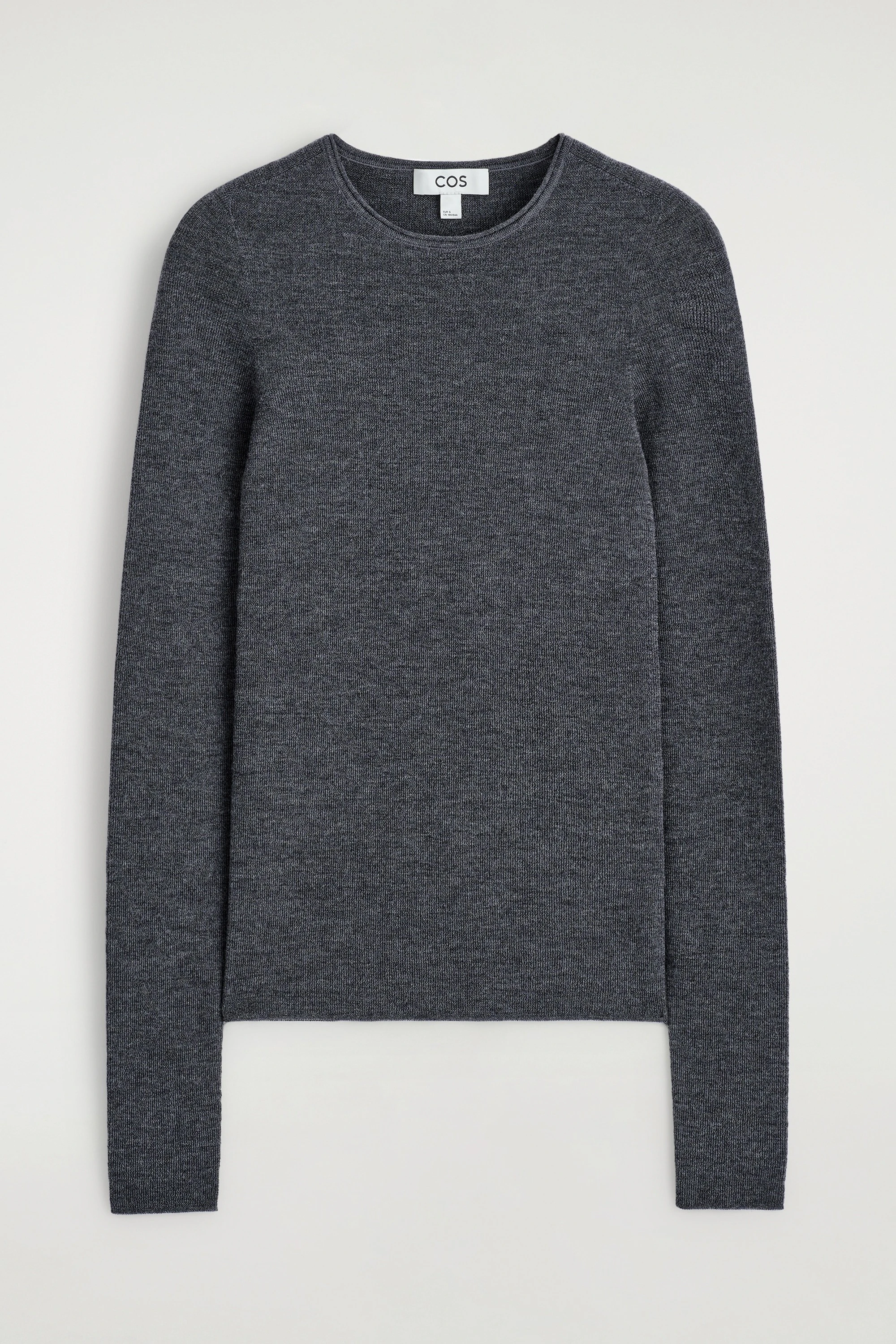 SEAMLESS MERINO WOOL LONG-SLEEVED TOP - 7