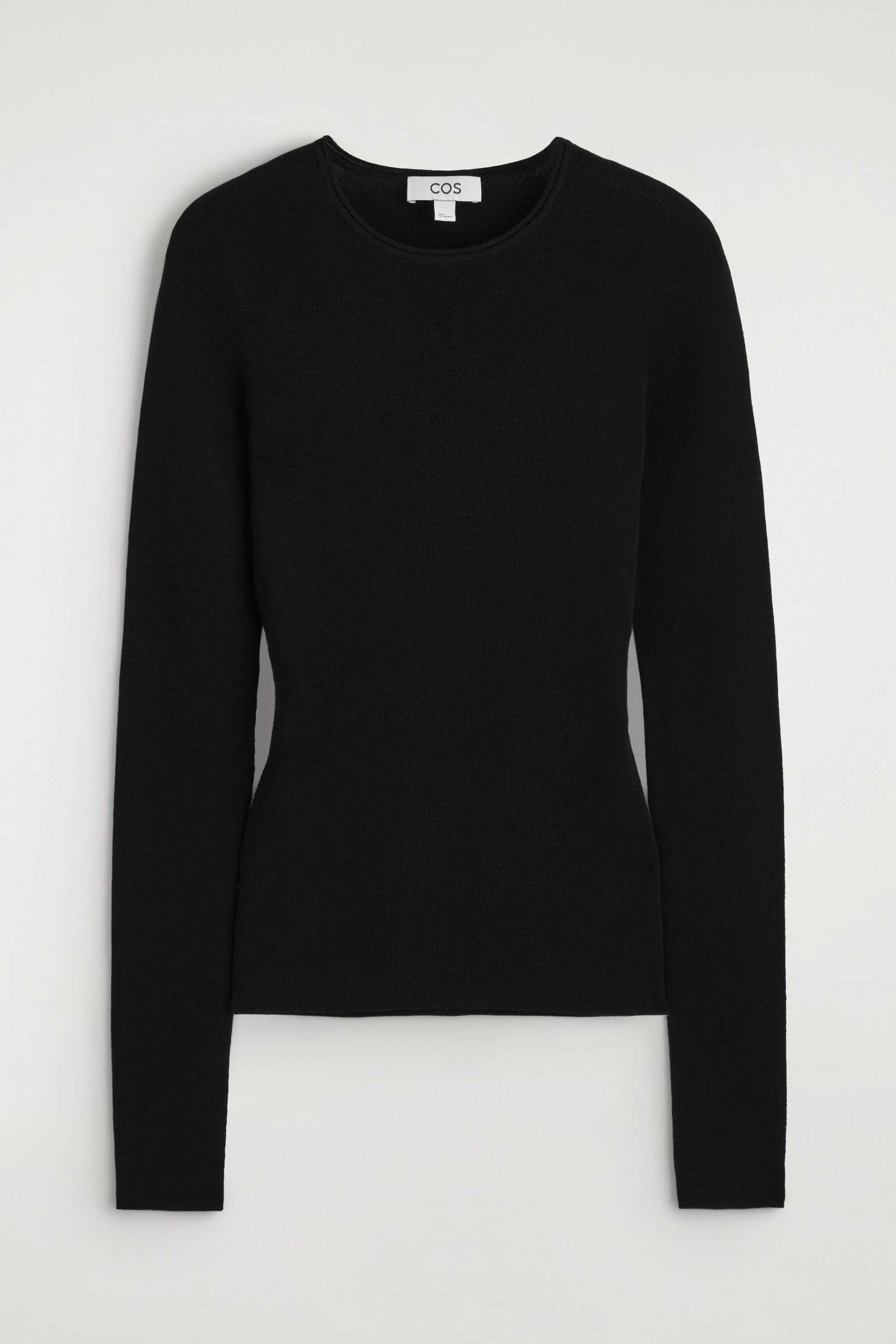SEAMLESS MERINO WOOL LONG-SLEEVED TOP - 5