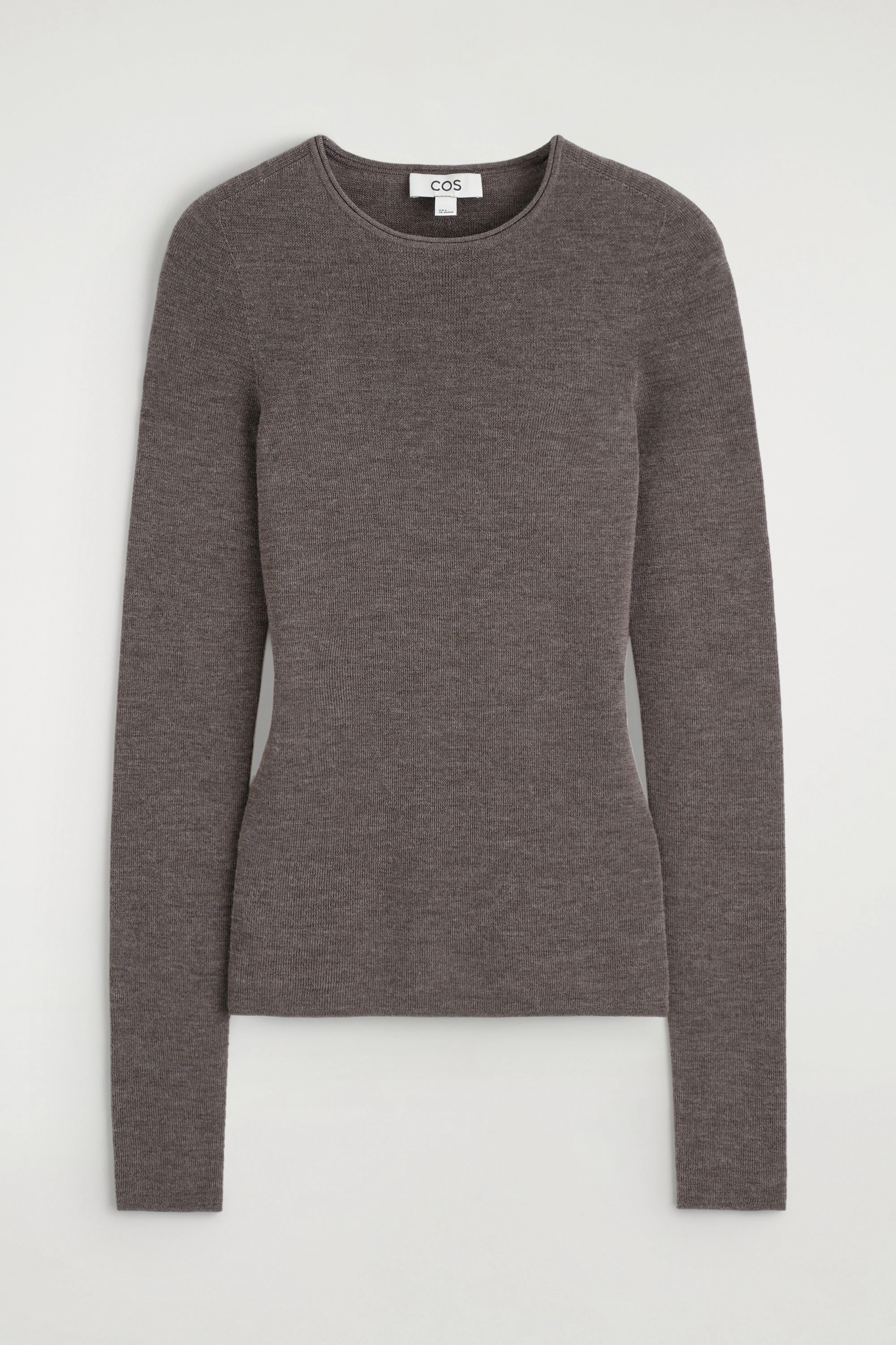 SEAMLESS MERINO WOOL LONG-SLEEVED TOP - 6