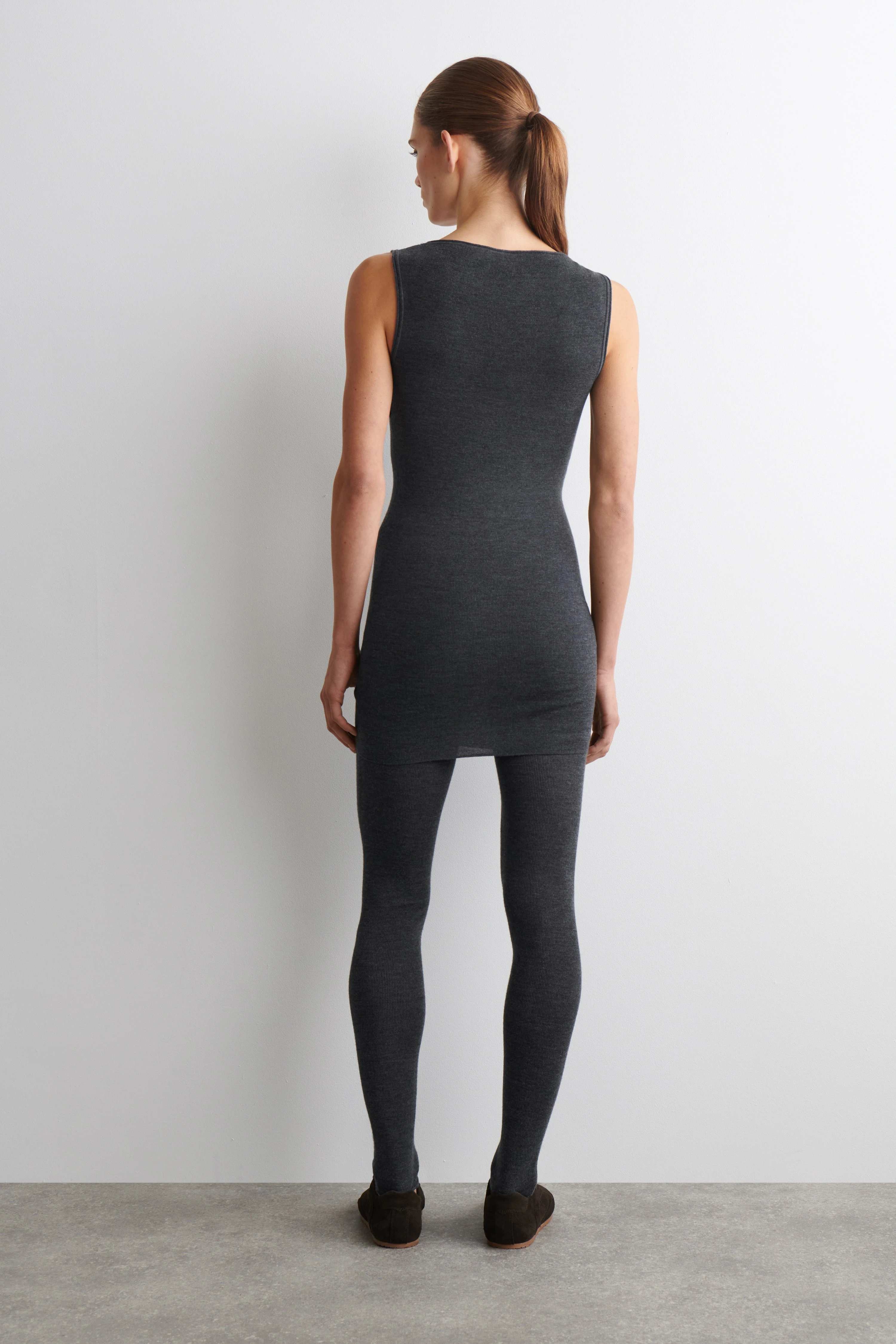 SEAMLESS MERINO WOOL MINI DRESS - 2