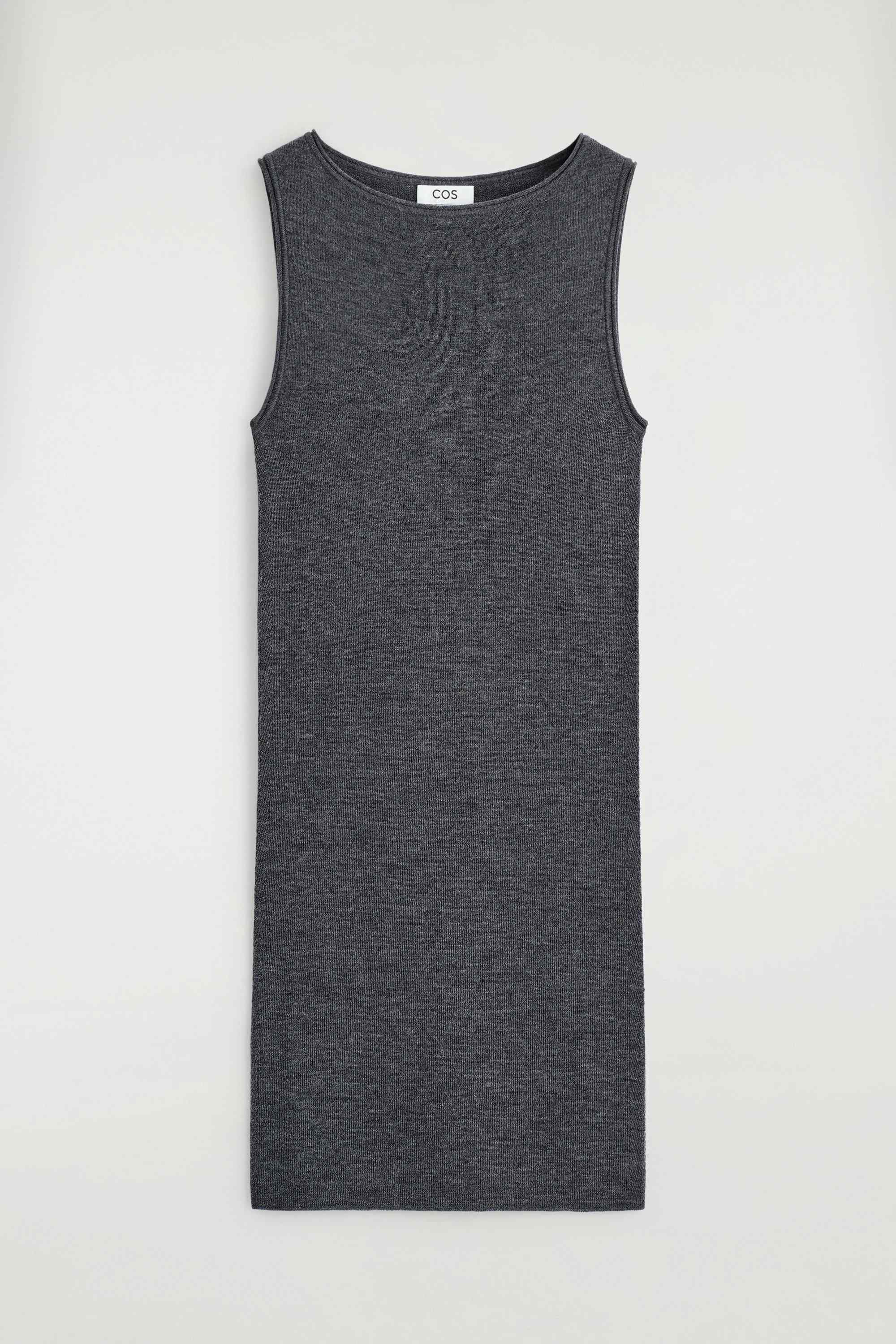 SEAMLESS MERINO WOOL MINI DRESS - 7