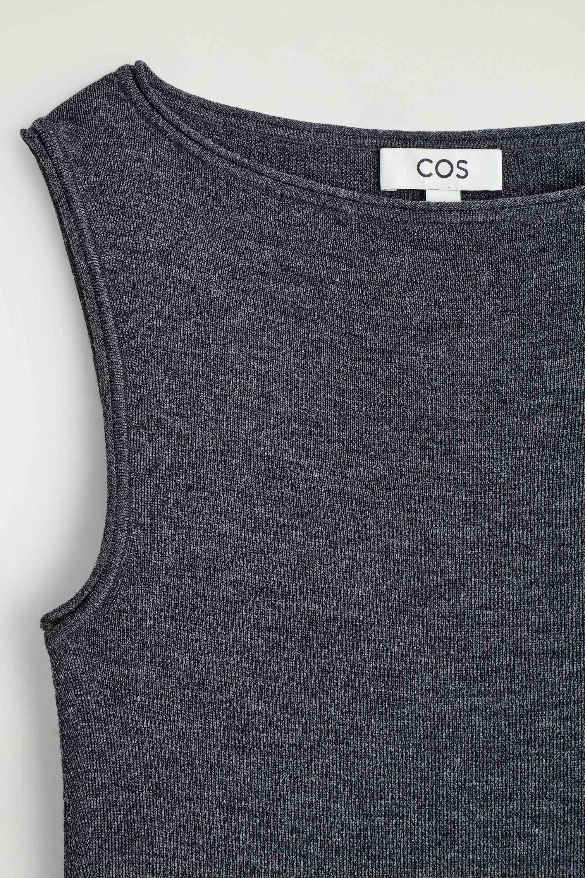 SEAMLESS MERINO WOOL MINI DRESS - 8