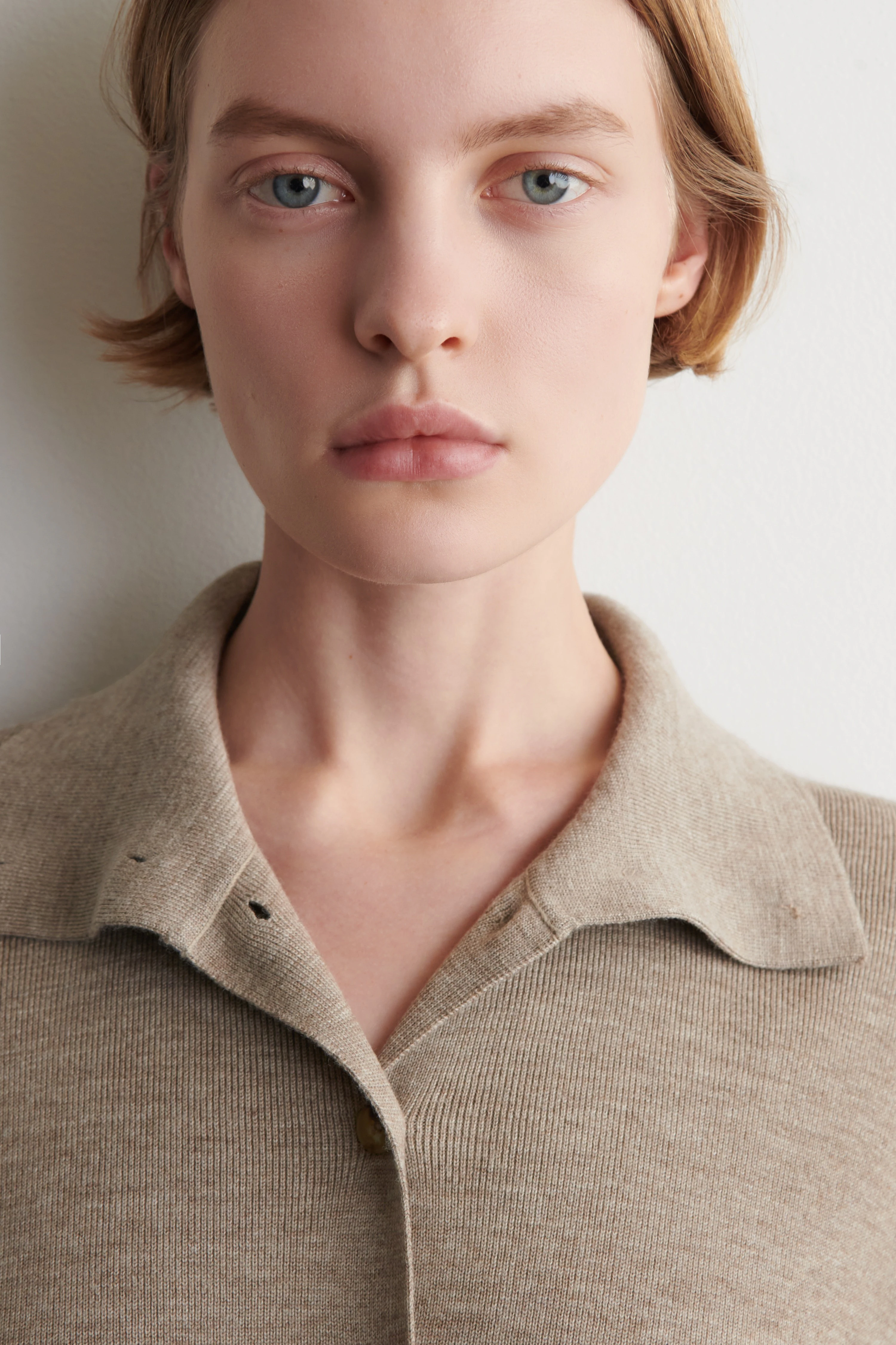 MERINO WOOL FUNNEL-NECK CARDIGAN - 6