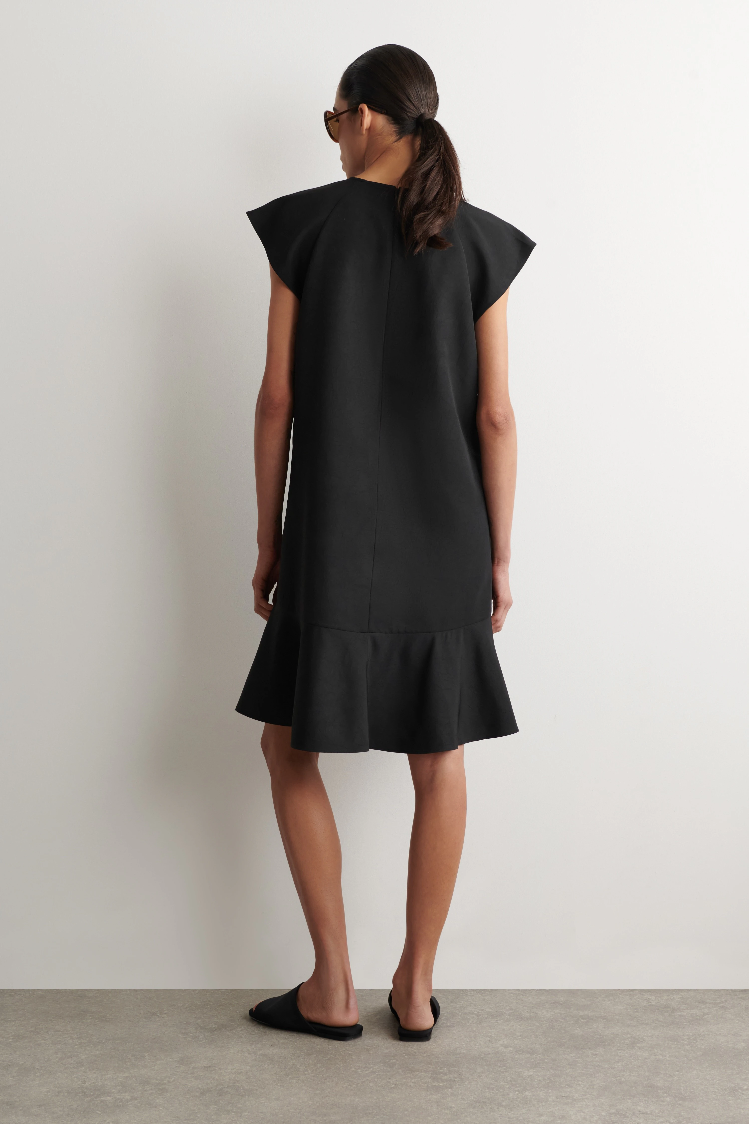 FLARED CAP-SLEEVE MINI DRESS - 2