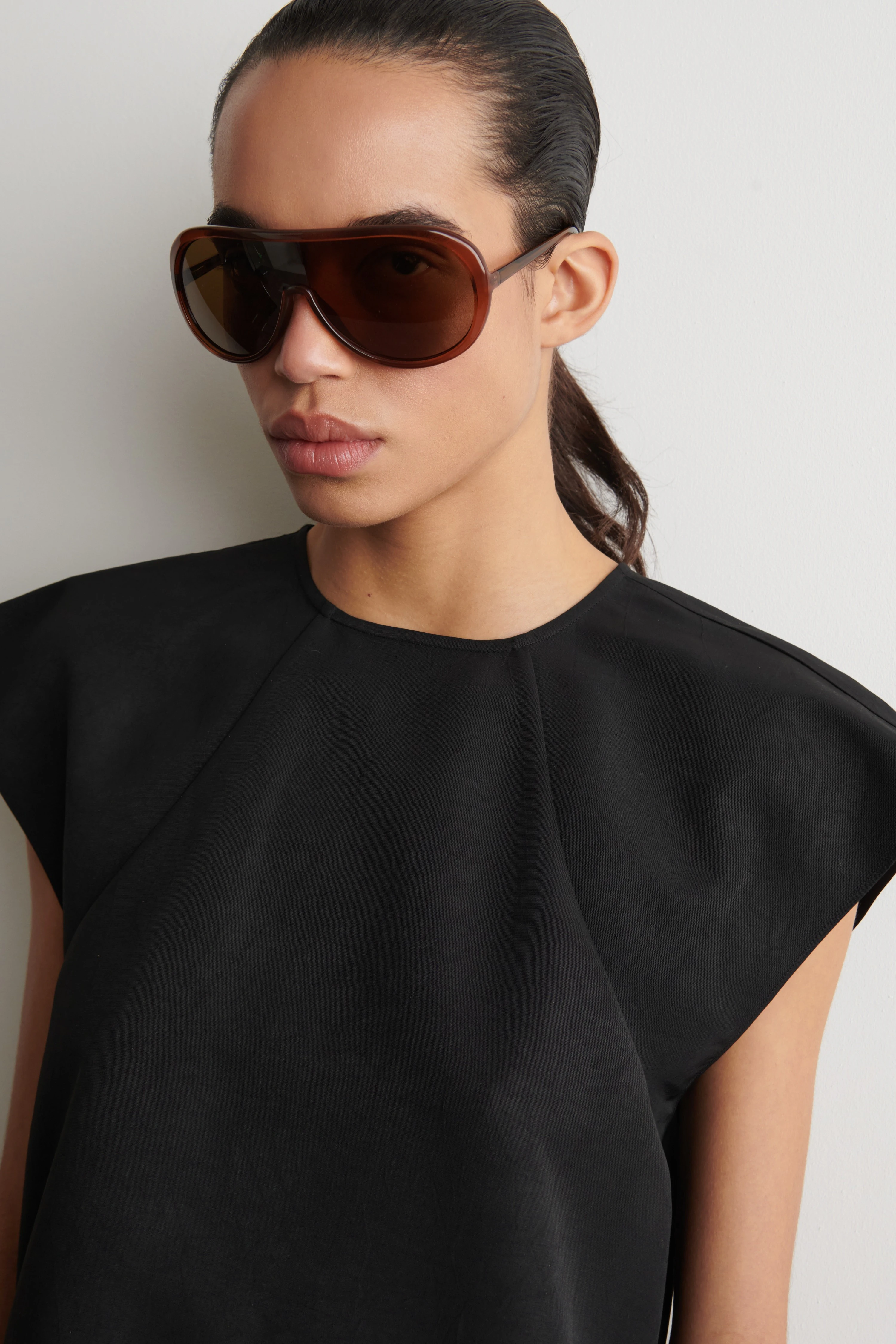 FLARED CAP-SLEEVE MINI DRESS - 4