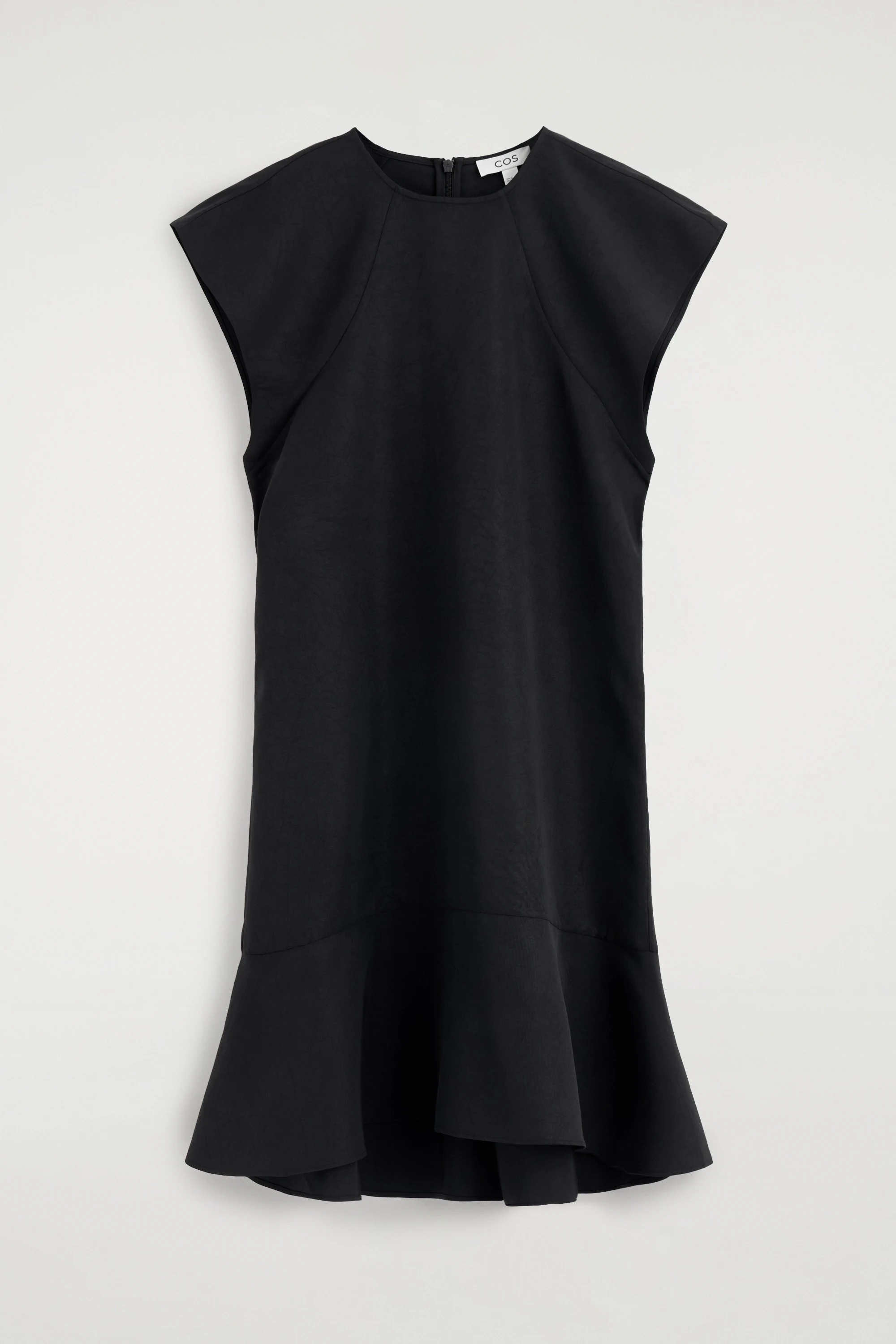 FLARED CAP-SLEEVE MINI DRESS - 5