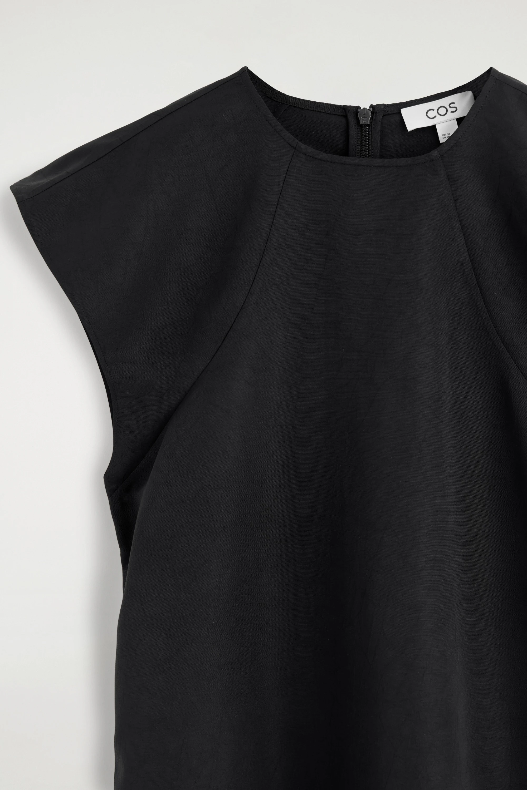 FLARED CAP-SLEEVE MINI DRESS - 6
