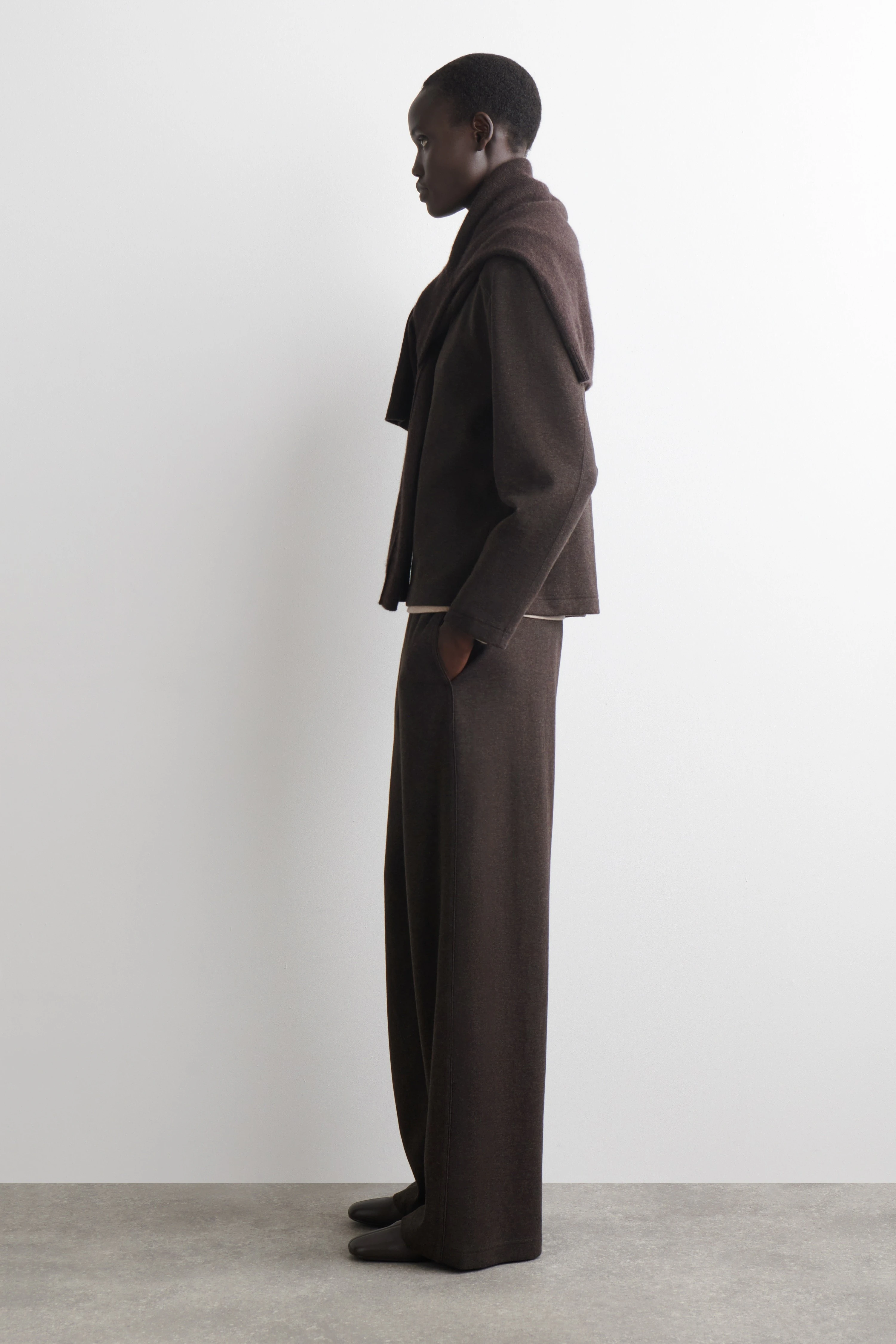 WIDE-LEG COTTON JOGGERS - 3