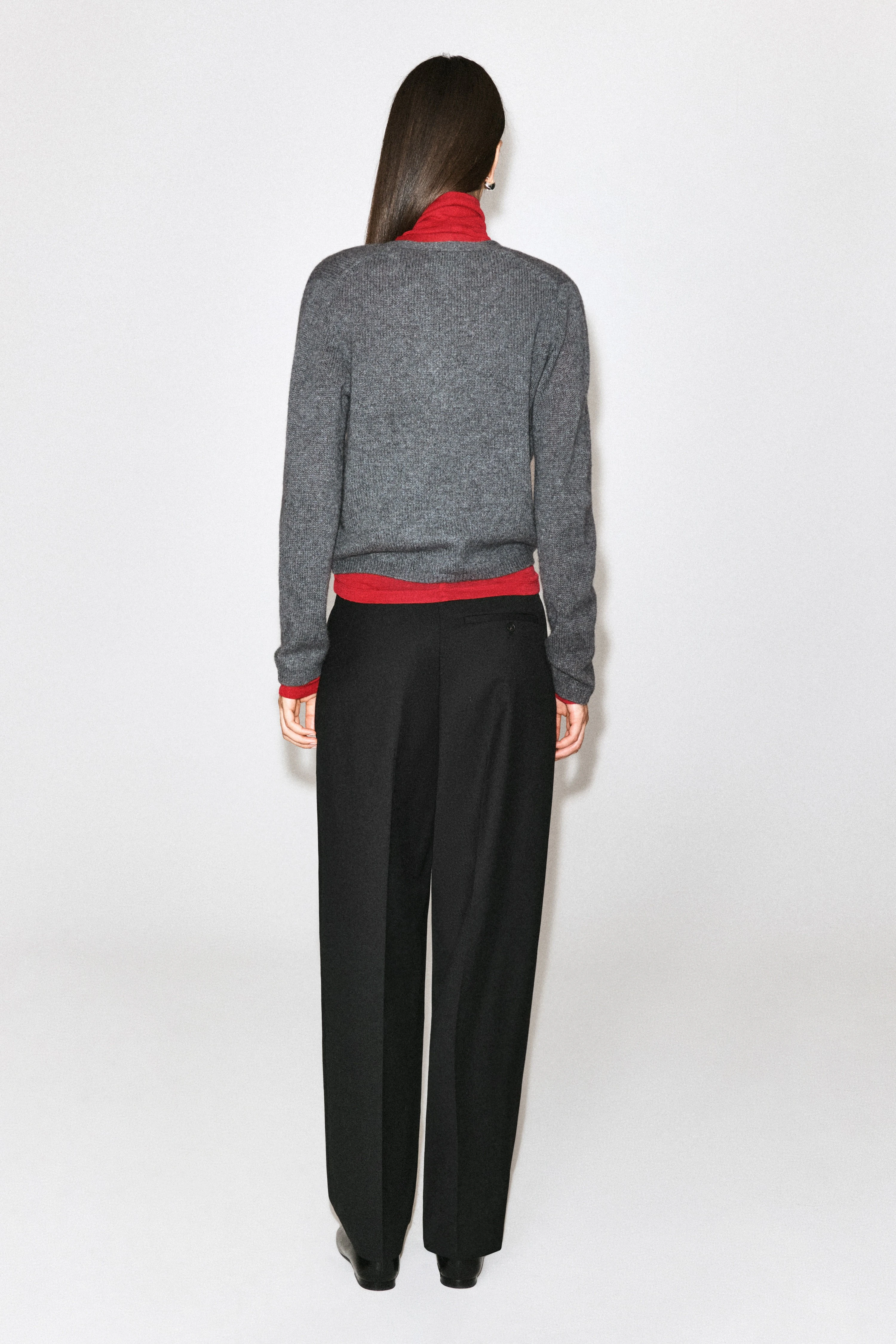 CASHMERE V-NECK CARDIGAN - 1