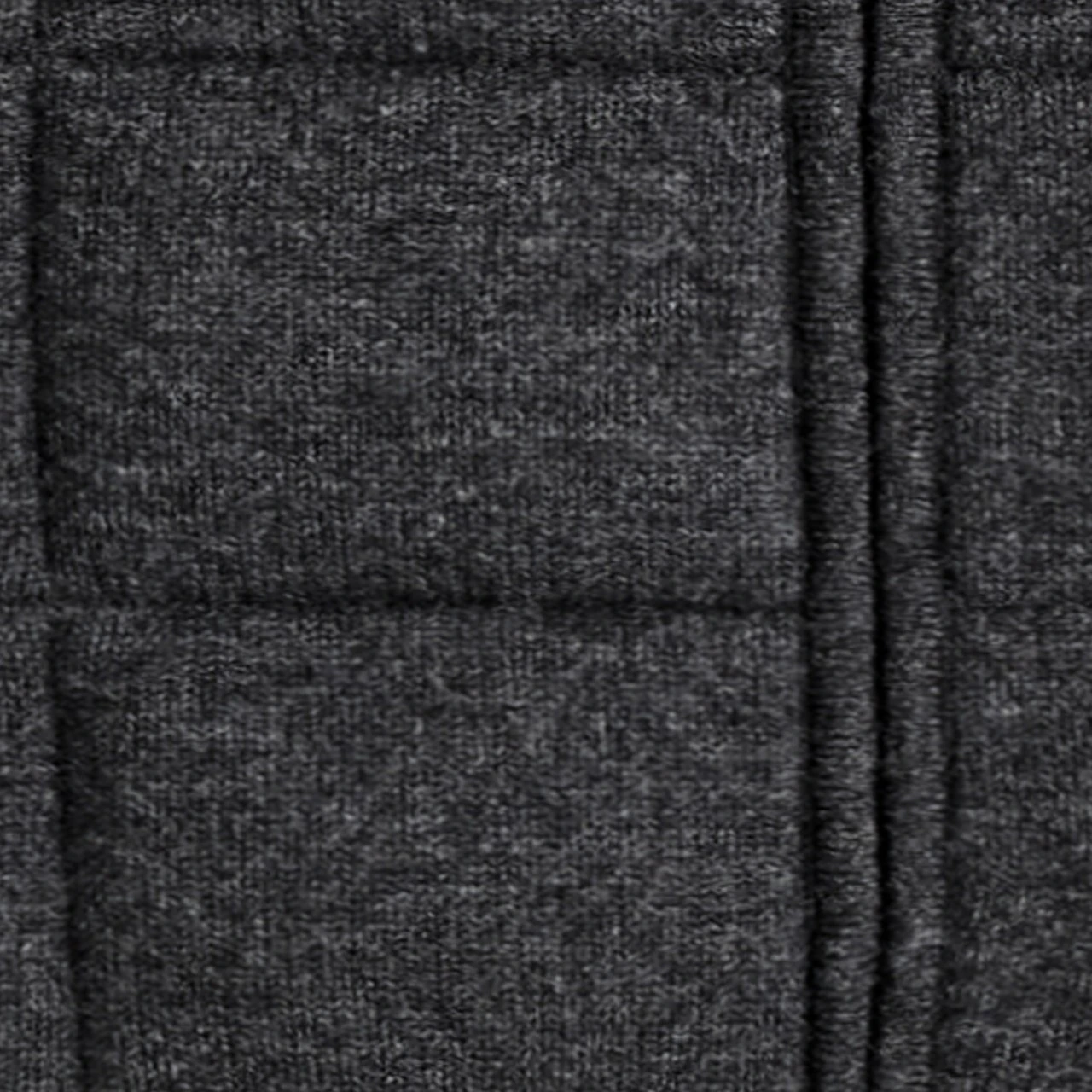 PADDED QUILTED KNITTED MERINO WOOL GILET - 8